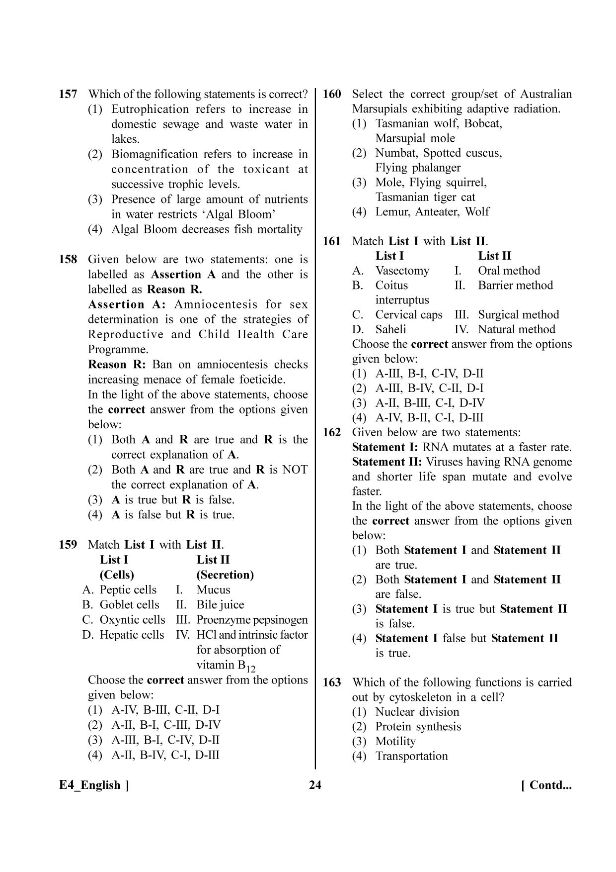 NEET 2023 E4 Question Paper - Page 24