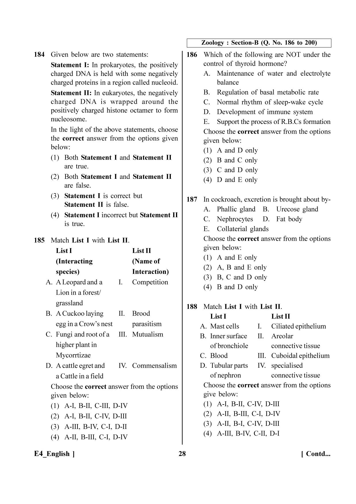 NEET 2023 E4 Question Paper - Page 28