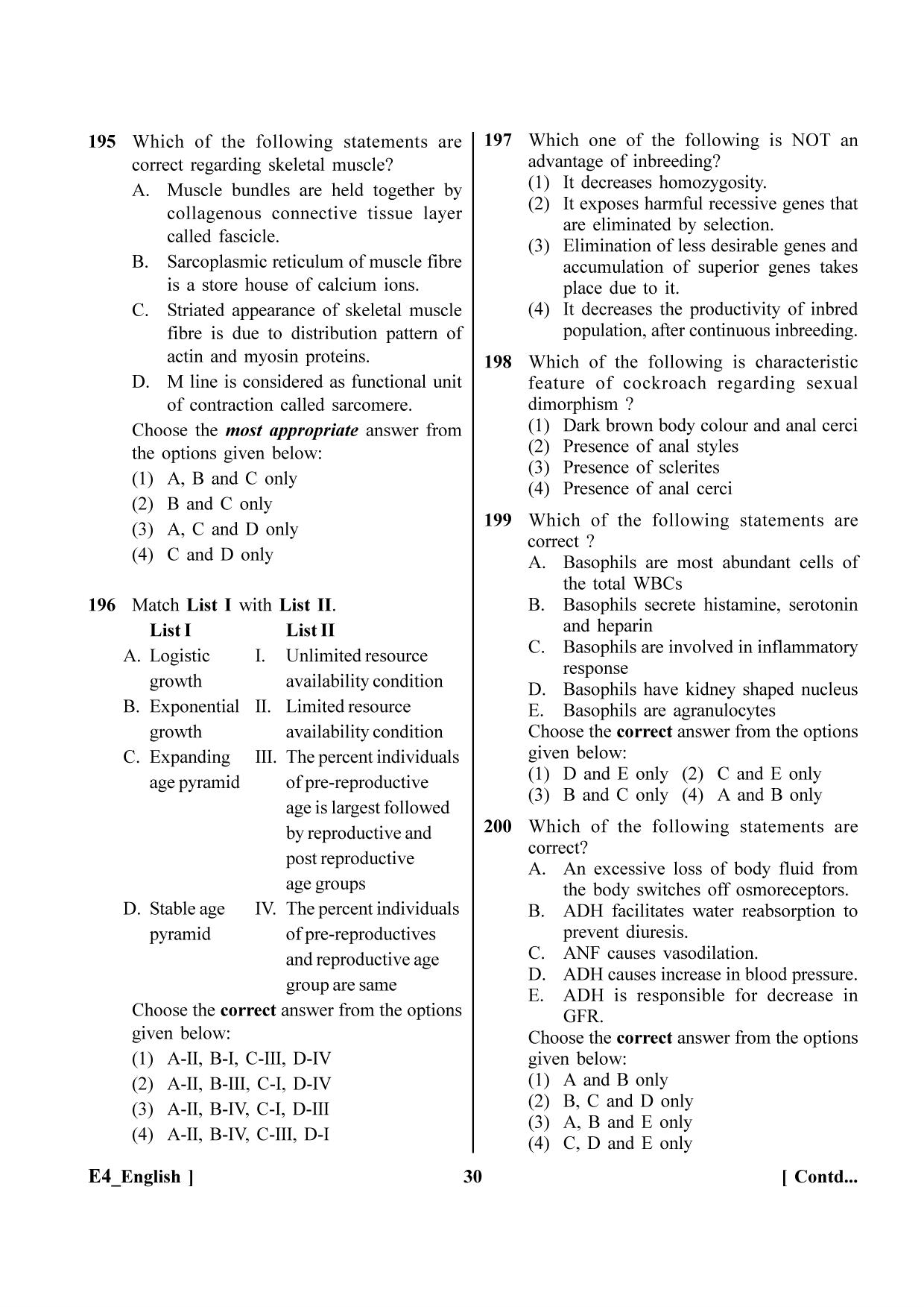 NEET 2023 E4 Question Paper - Page 30
