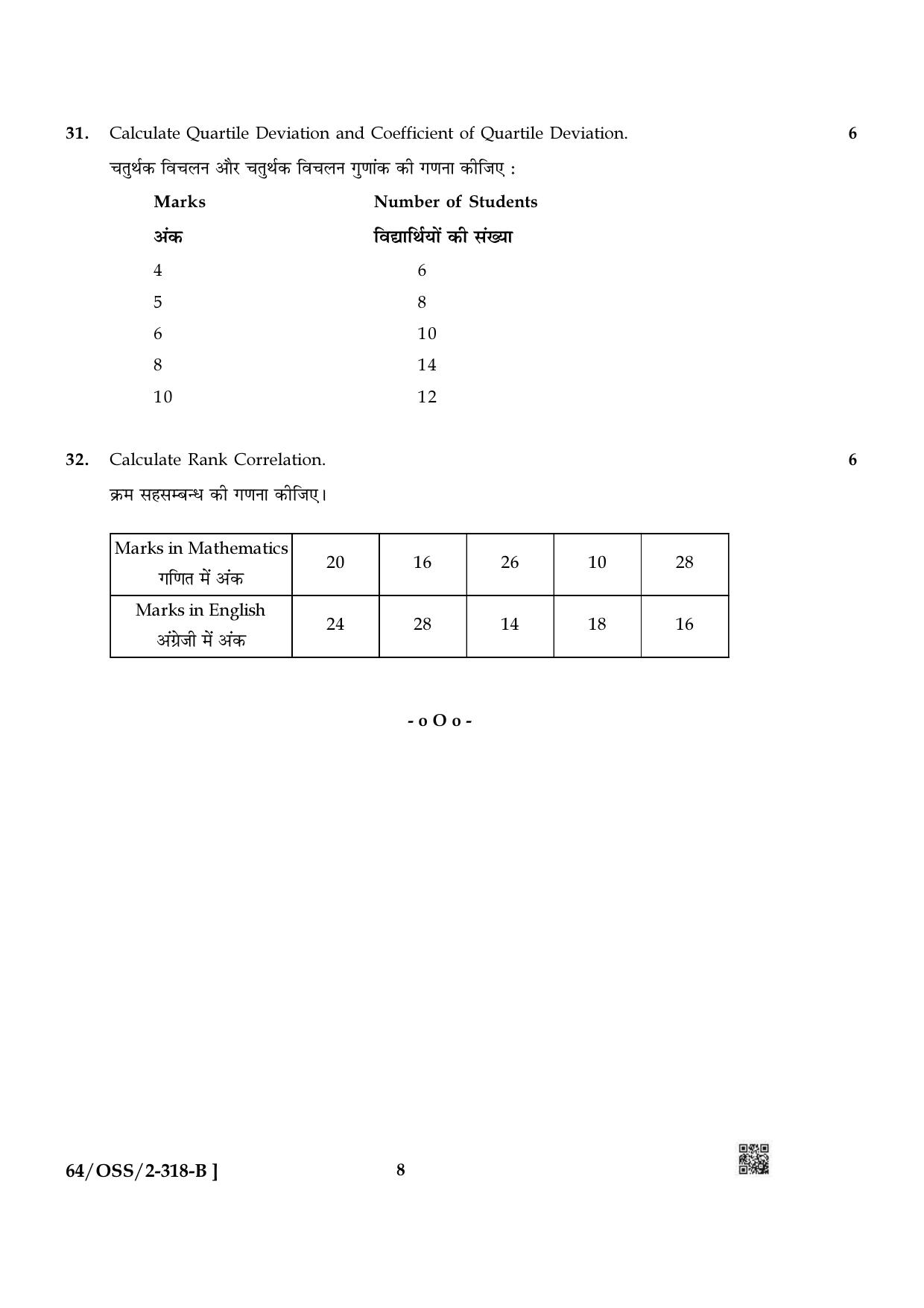 NIOS October 2022 Class 12 Economics Question Paper - Page 16