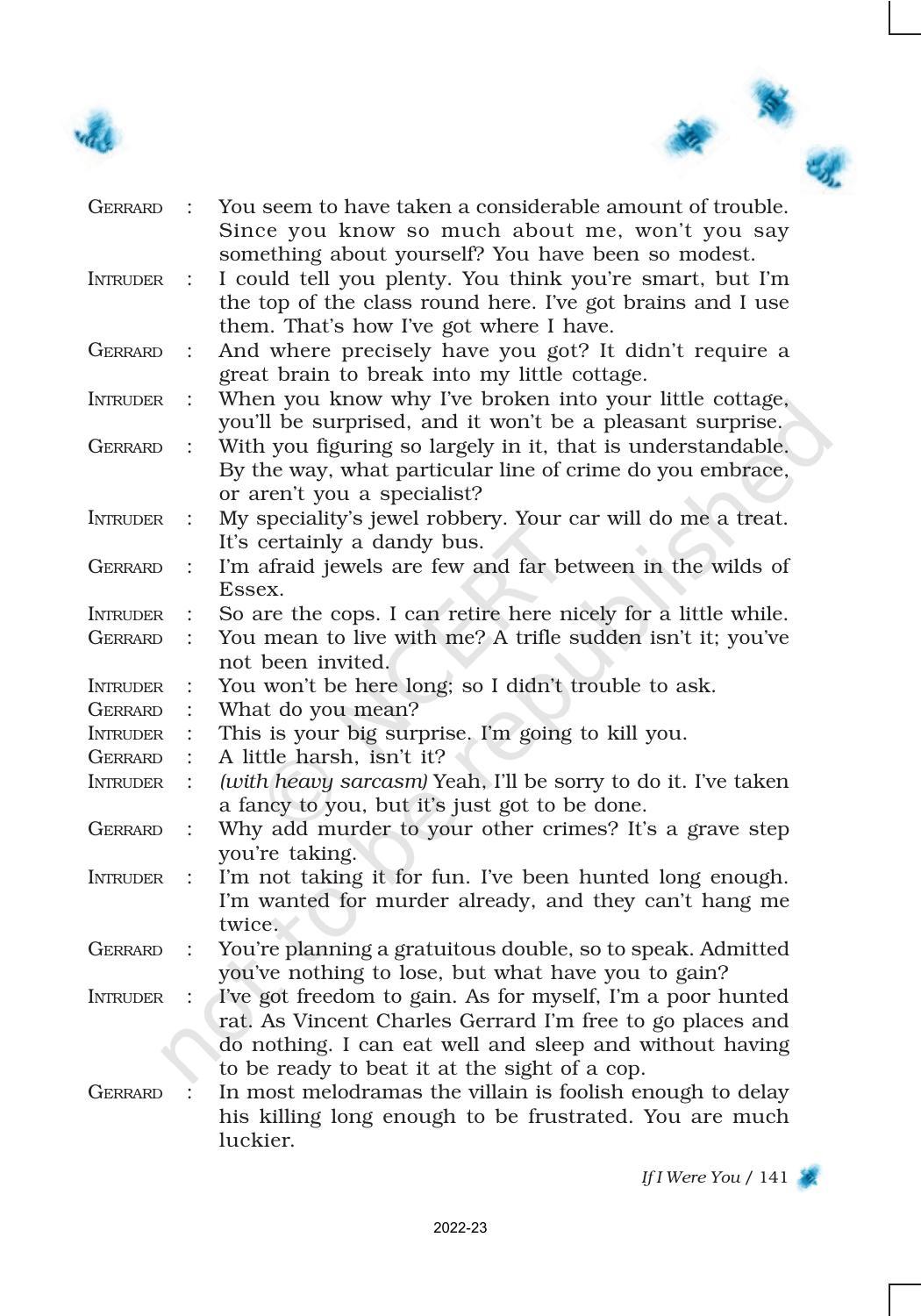 NCERT Book for Class 9 English Chapter 11 If I Were You - Page 4