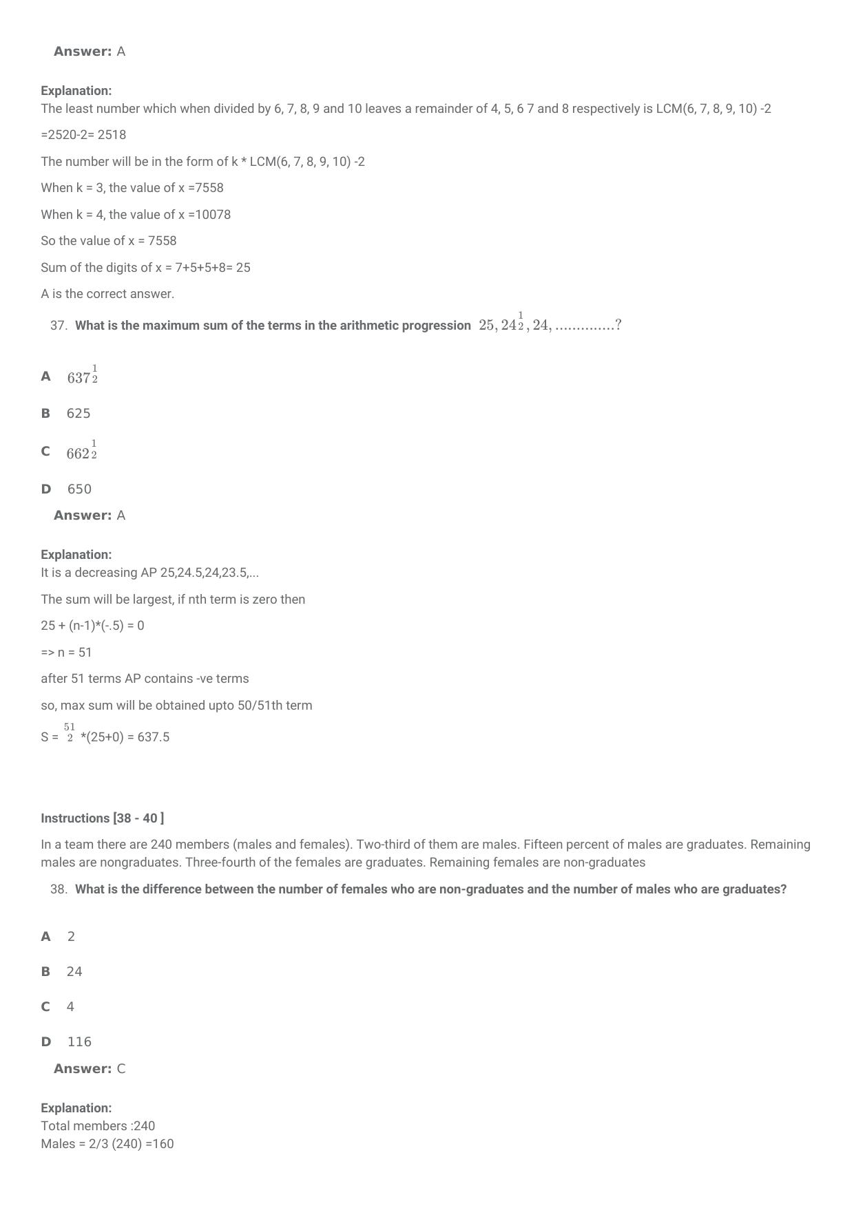 SNAP 2013 Question Paper with Solution - Page 18