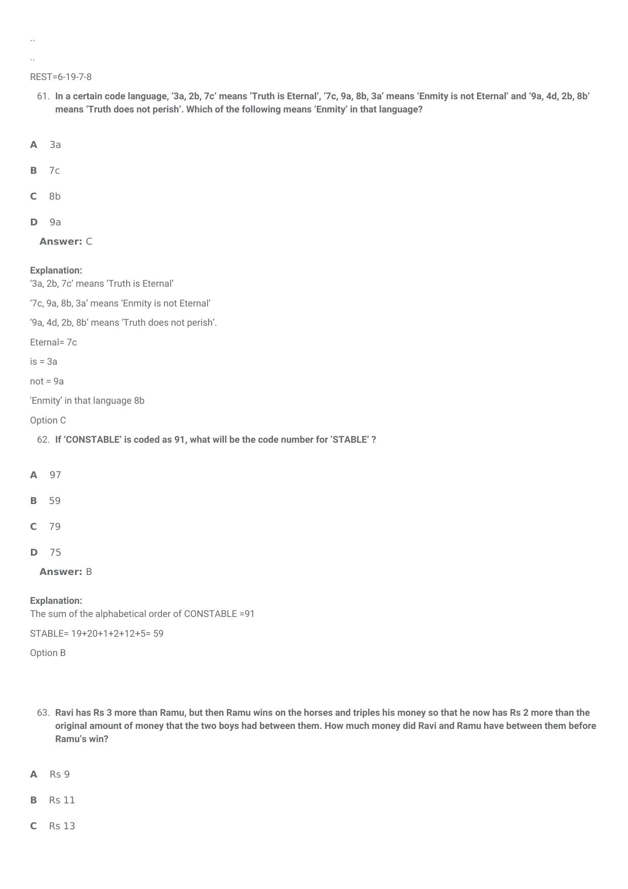 SNAP 2013 Question Paper with Solution - Page 29