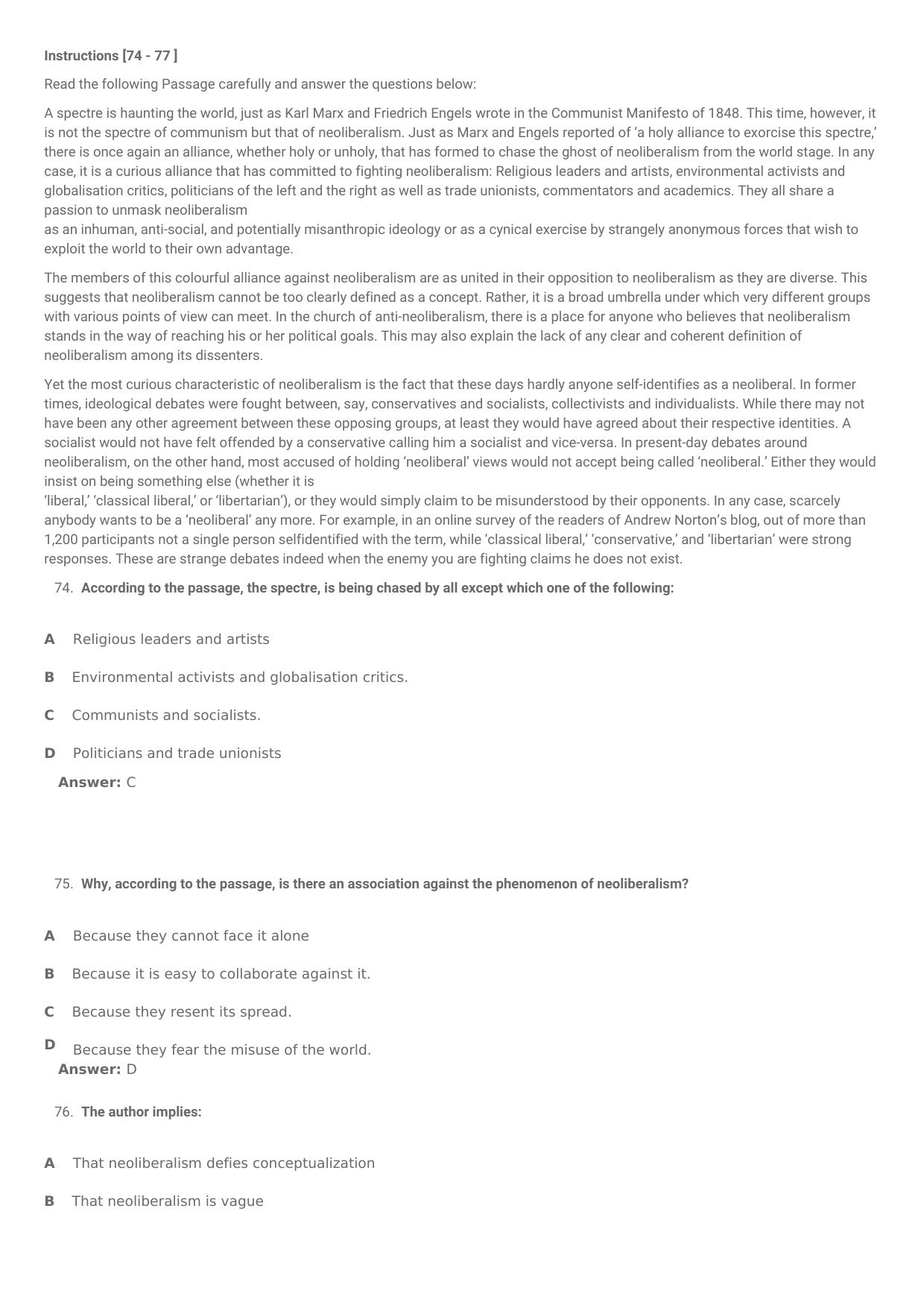 SNAP 2013 Question Paper with Solution - Page 34