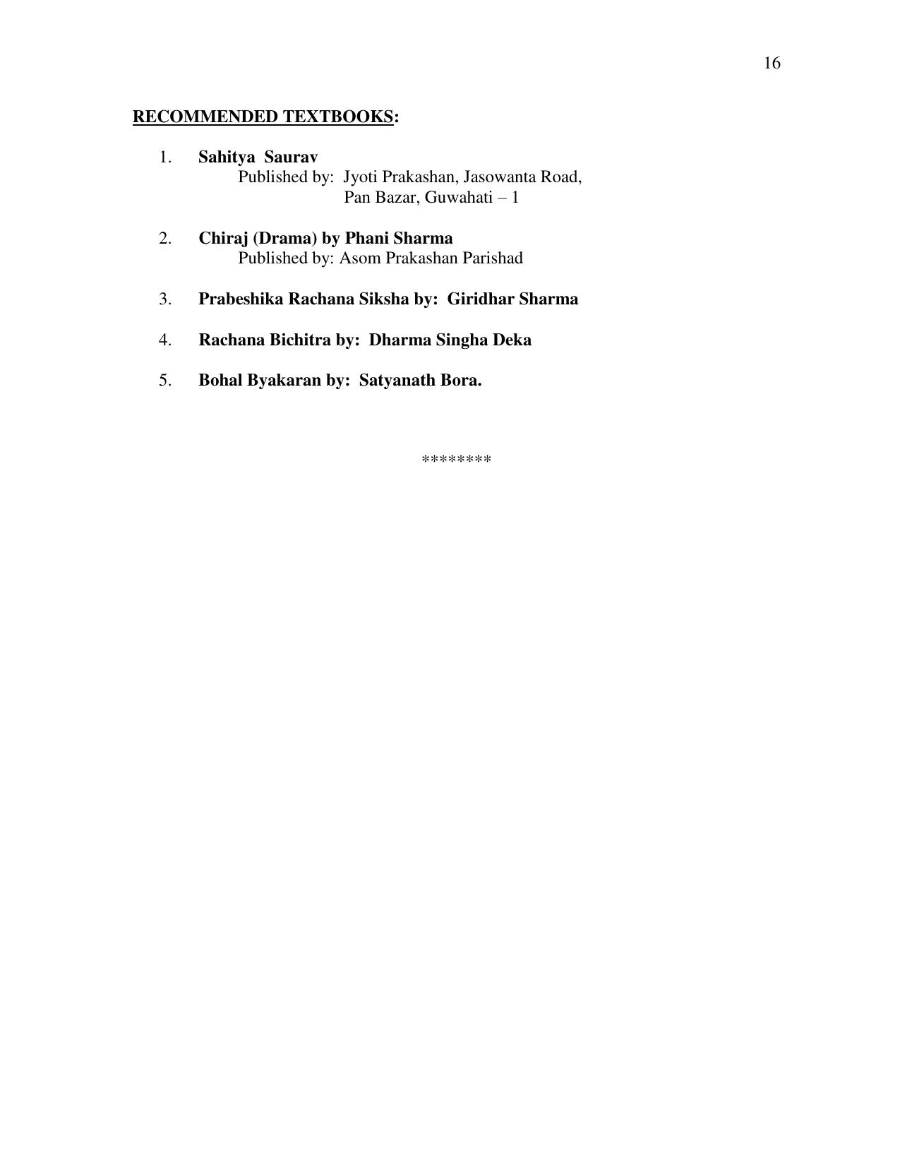 Meghalaya Board Class 12 Syllabus - Page 9