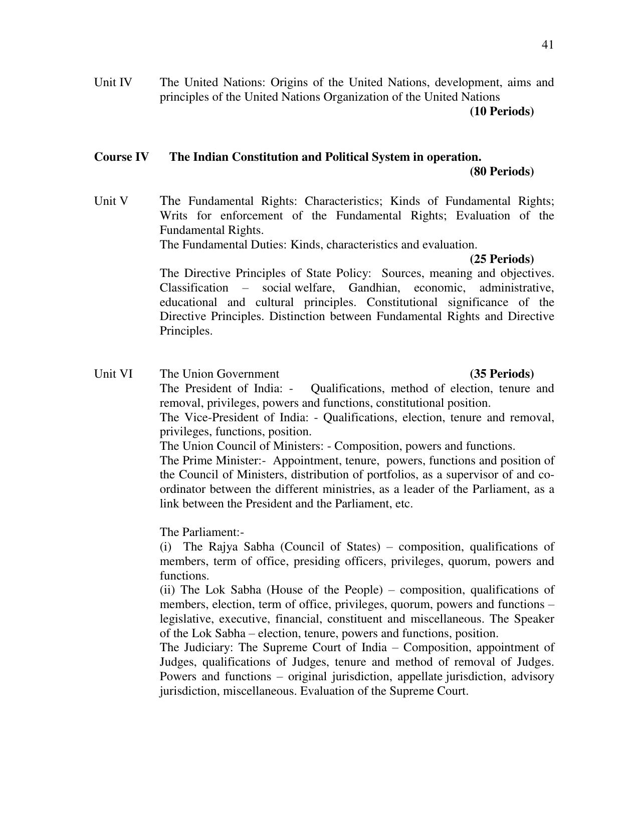 Meghalaya Board Class 12 Syllabus - Page 22