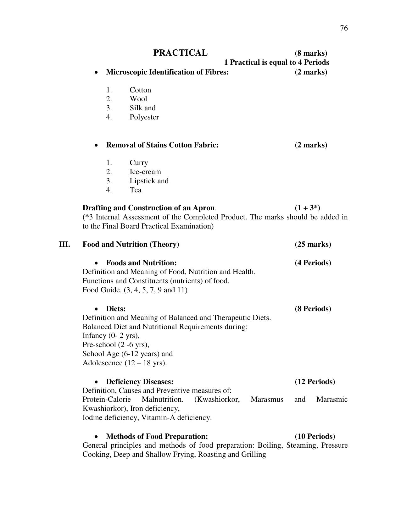 Meghalaya Board Class 12 Syllabus - Page 42