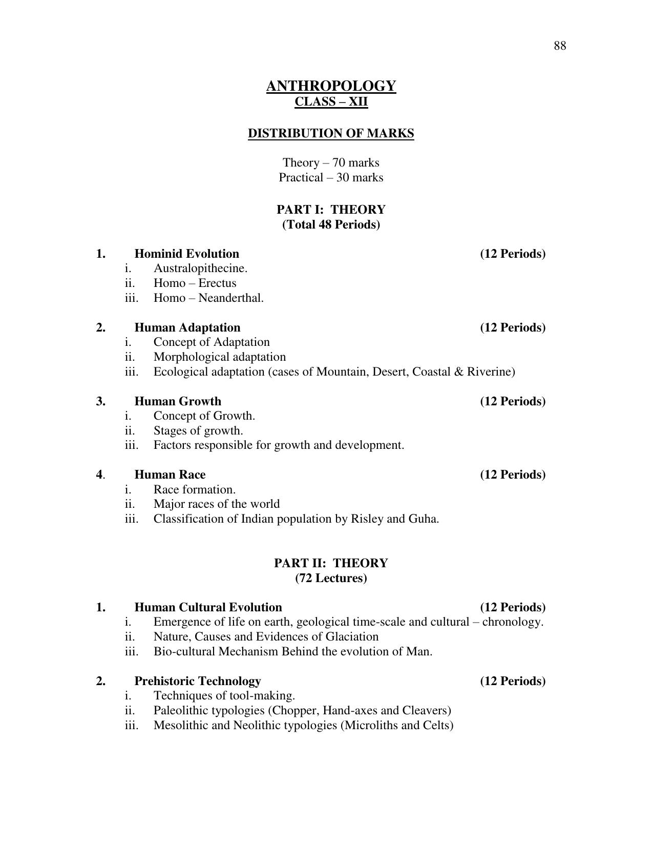 Meghalaya Board Class 12 Syllabus - Page 47