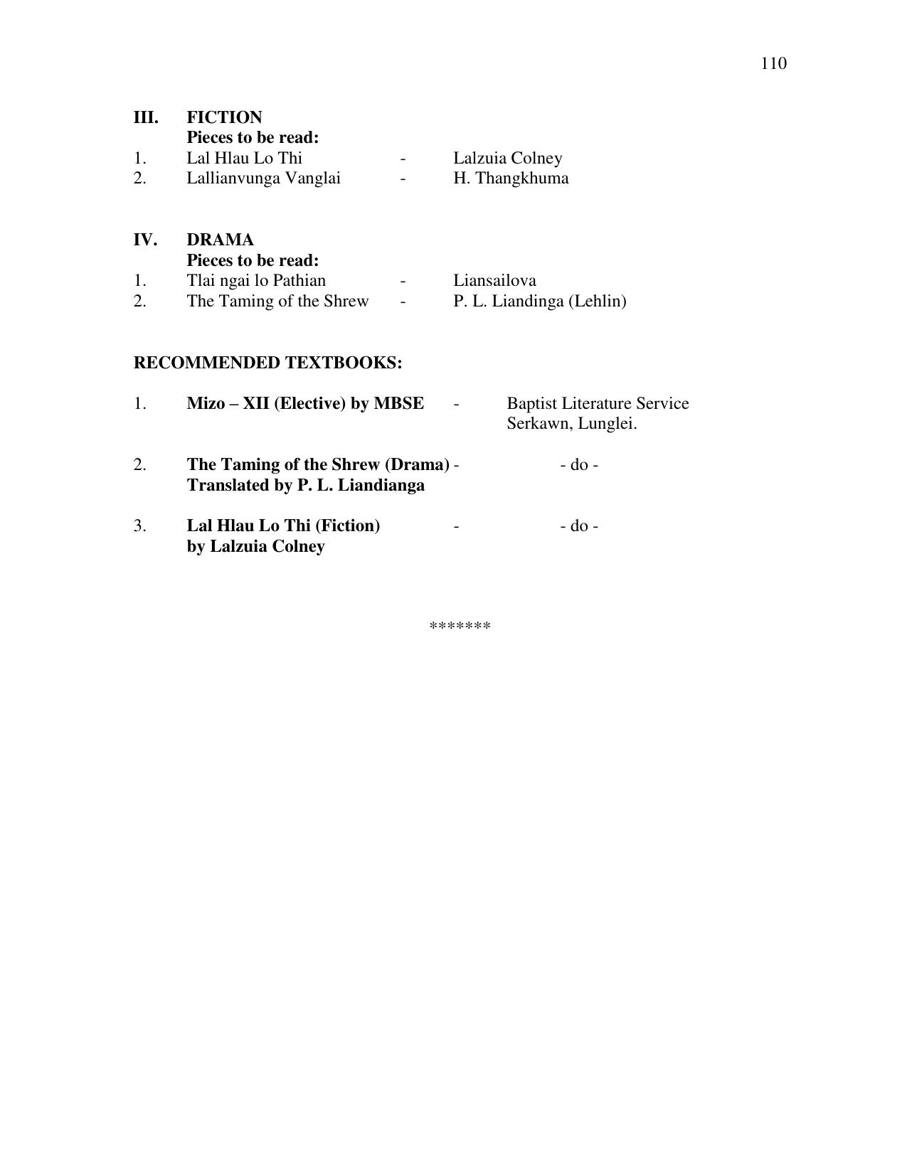 Meghalaya Board Class 12 Syllabus - Page 60