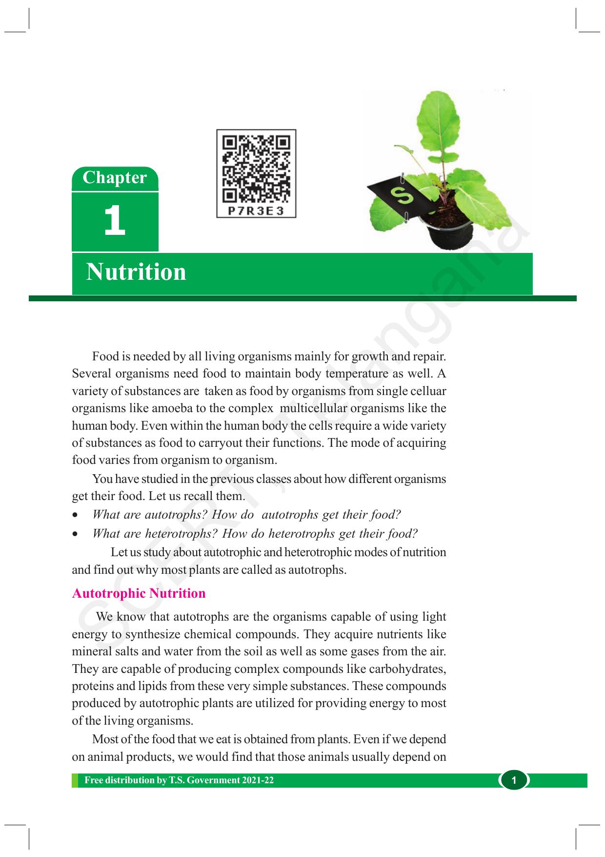TS SCERT Class 10 Biological Science (English Medium) Text Book - Page 13
