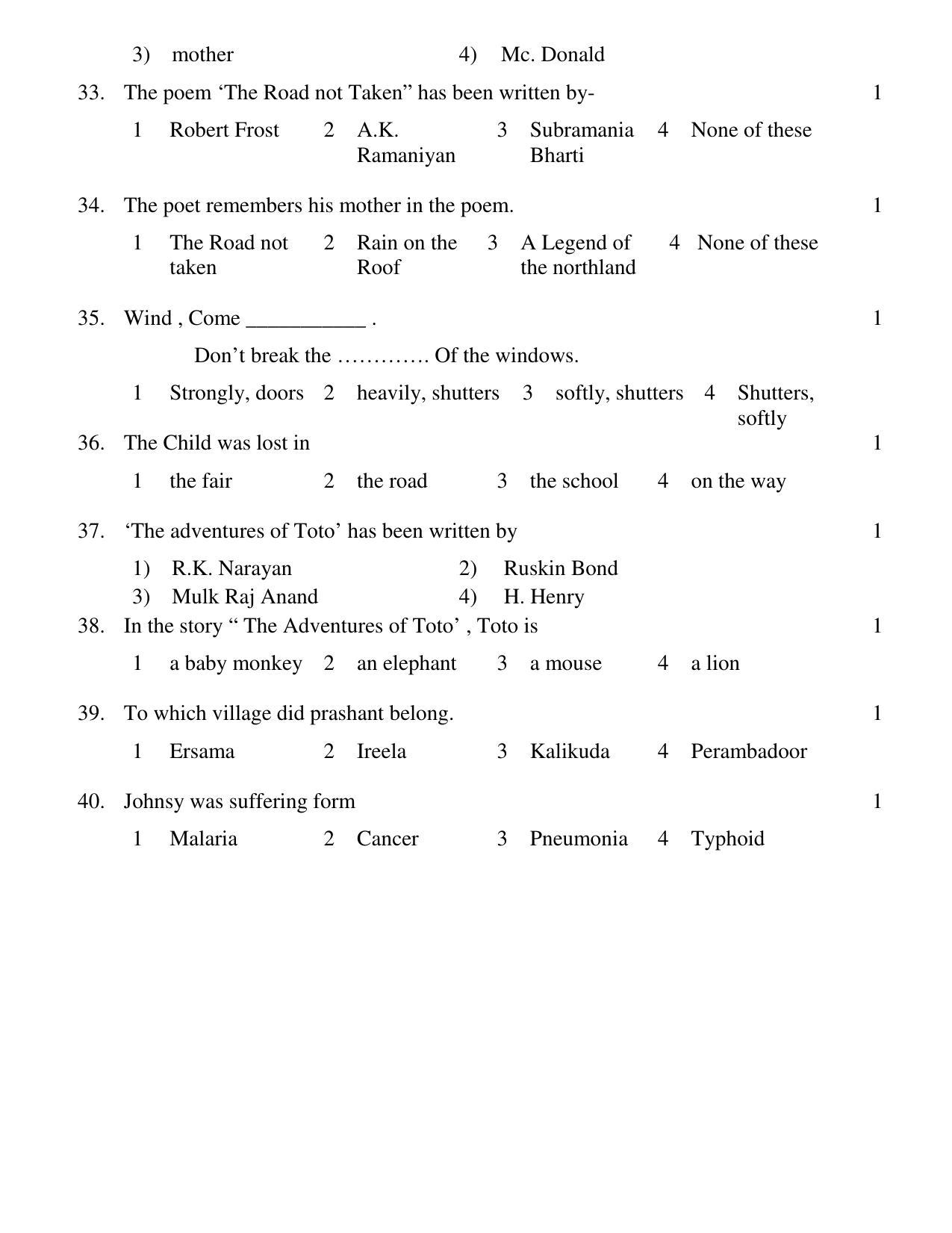 JAC 2021 Class 9 Hindi (SET I) Model Paper - Page 10