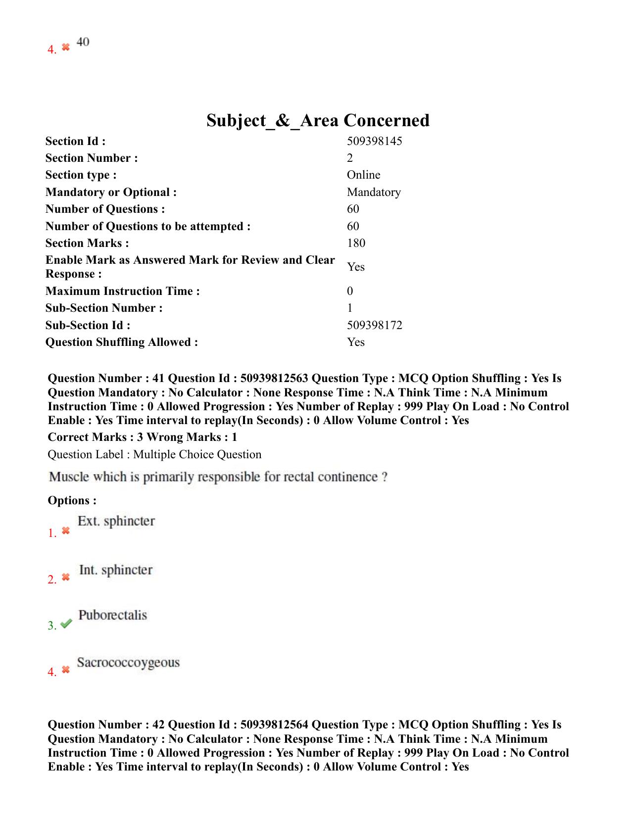 BHU RET Shalya Tantra 2020 Question Paper - Page 28