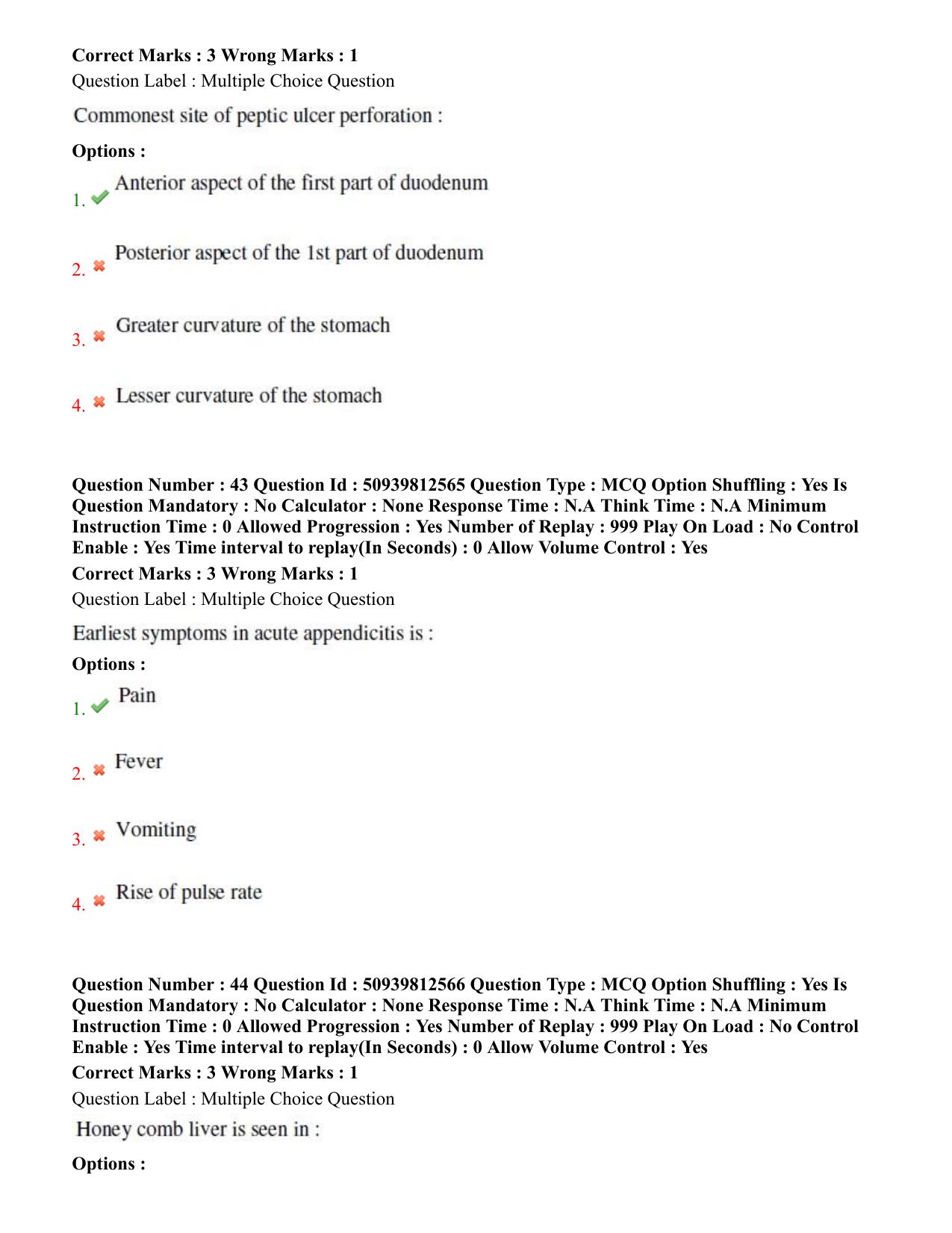 BHU RET Shalya Tantra 2020 Question Paper - Page 29