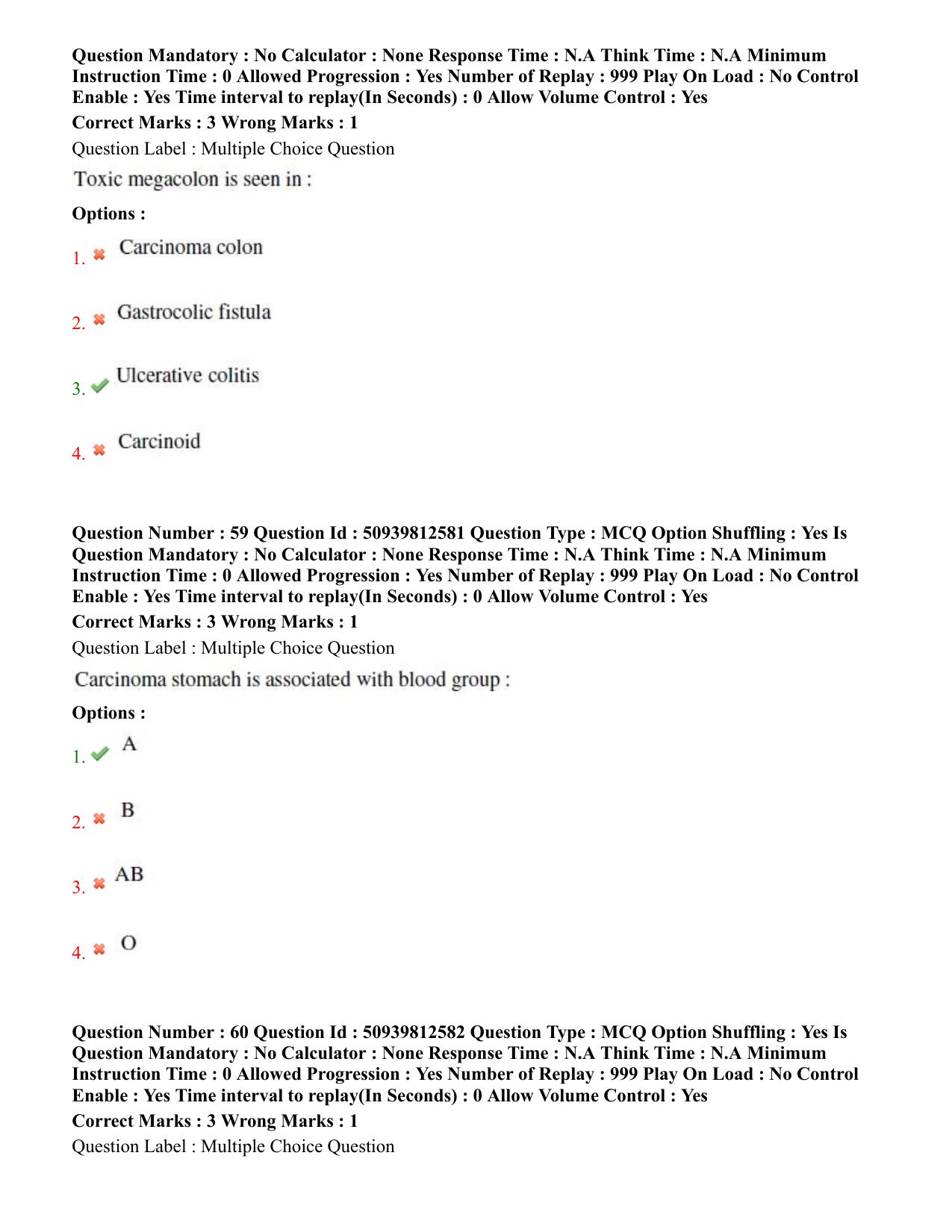 BHU RET Shalya Tantra 2020 Question Paper - Page 36