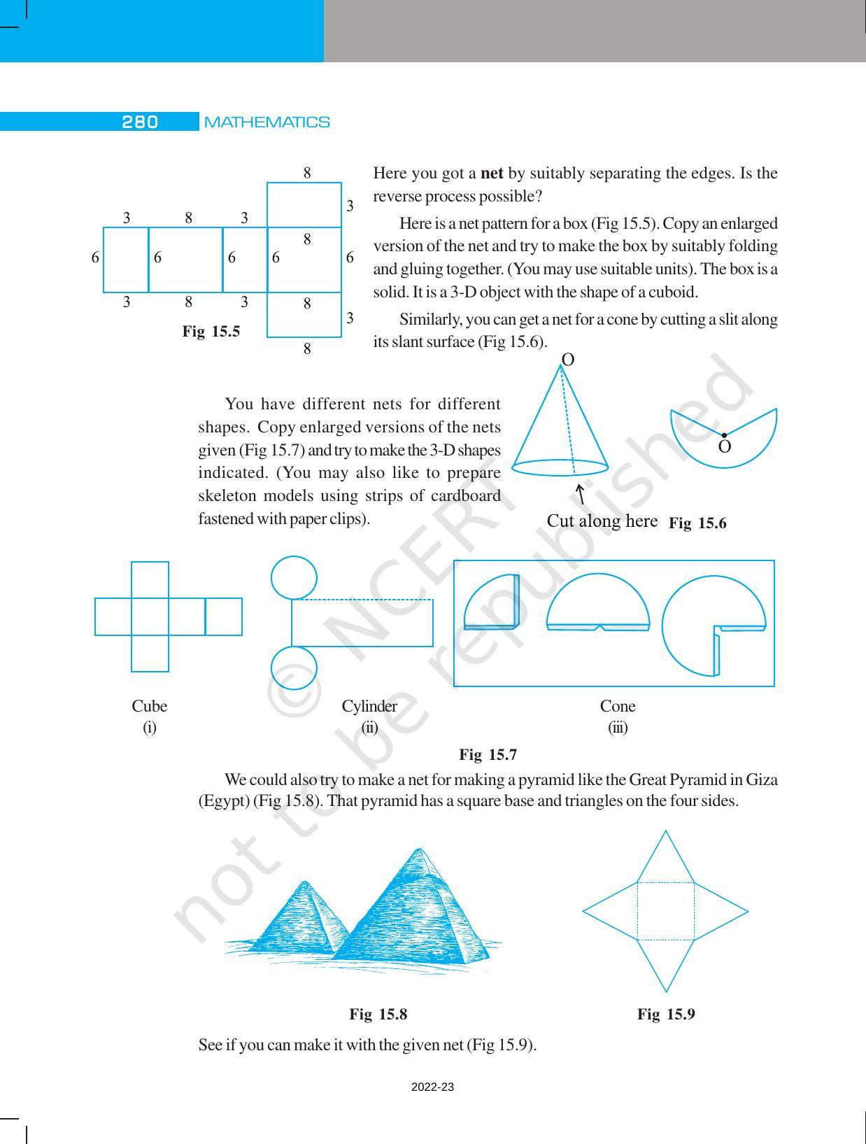NCERT Book for Class 7 Maths: Chapter 15-Visualising Solid Shapes - Page 4