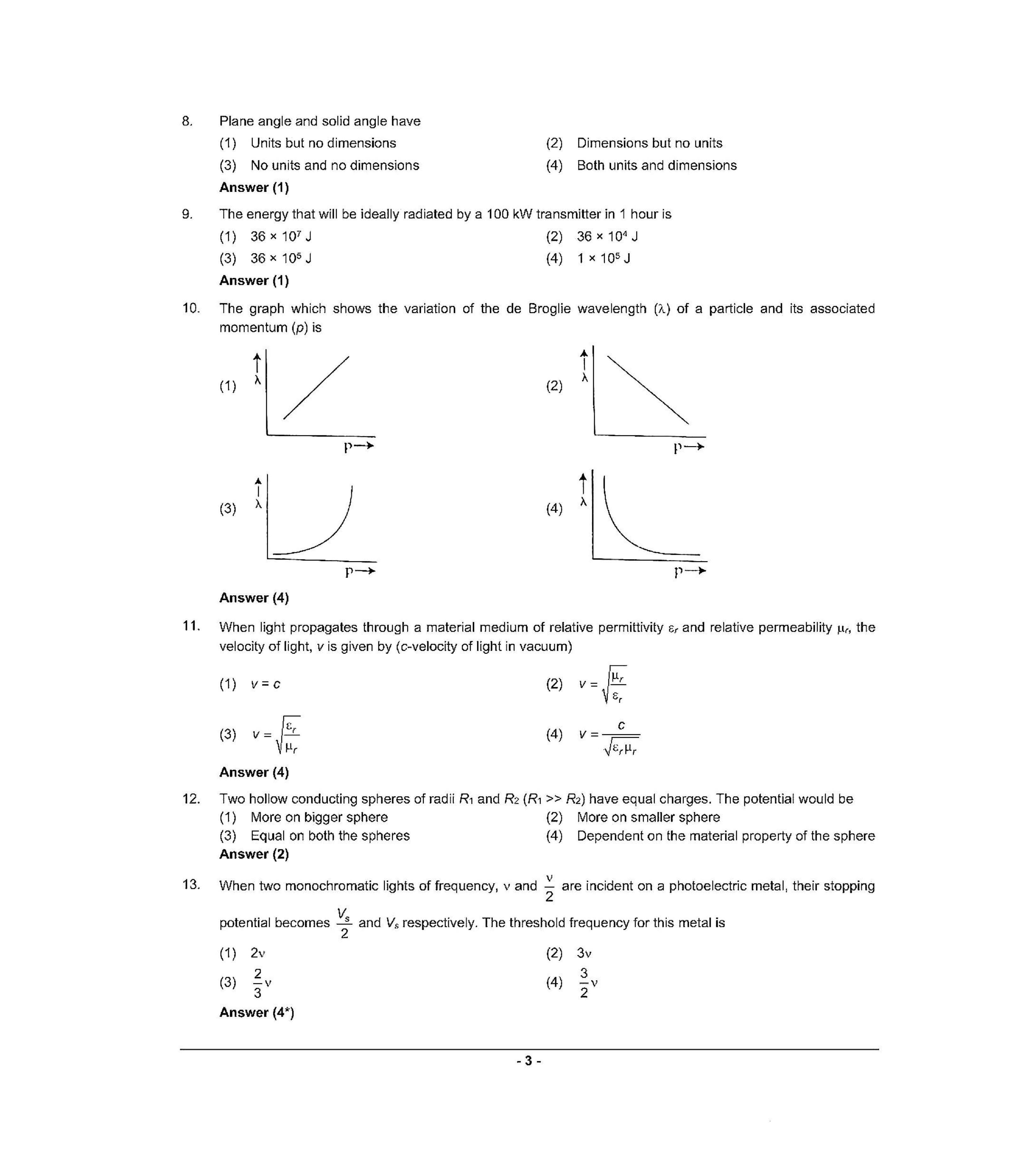 NEET Q2 2022 Question Paper - Page 2