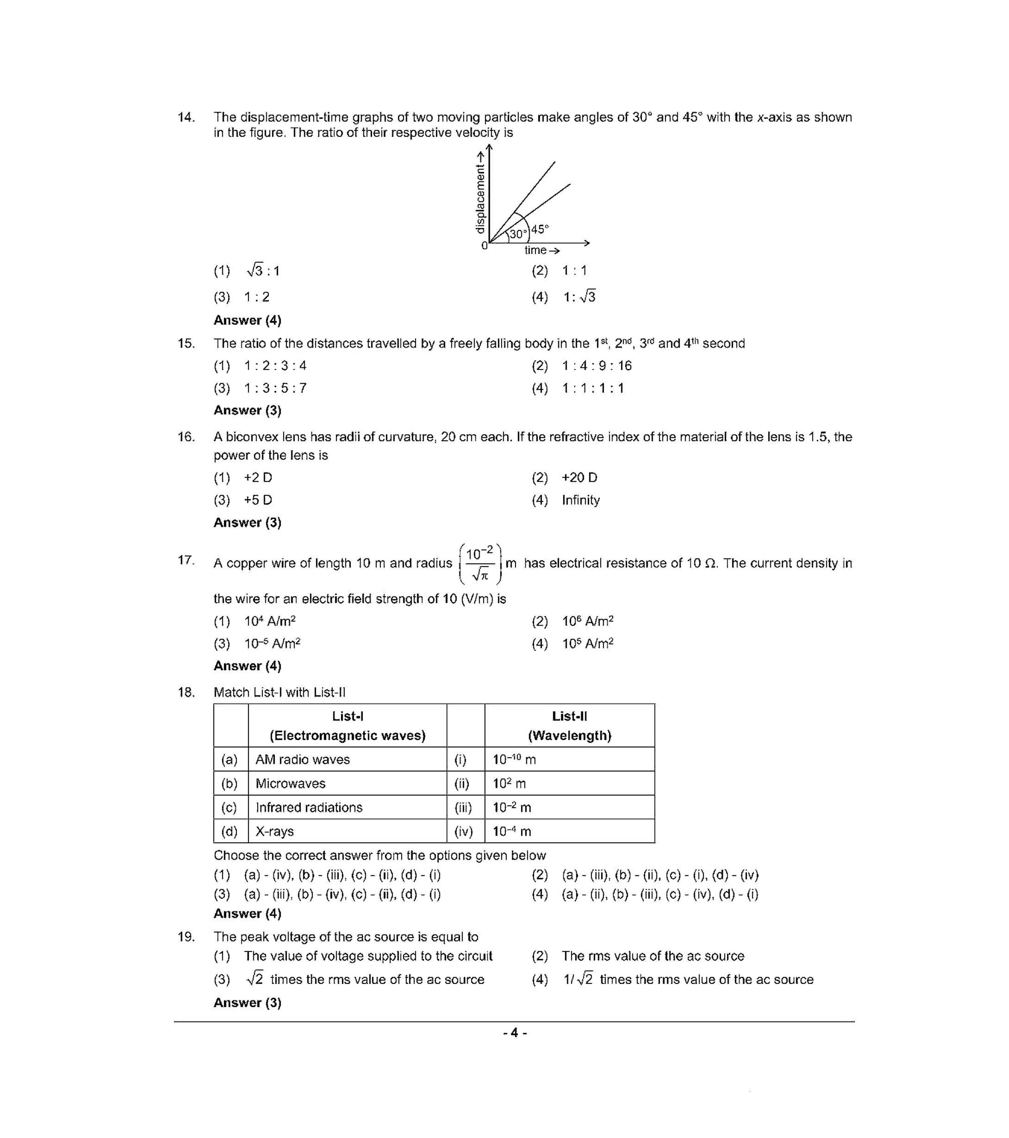NEET Q2 2022 Question Paper - Page 3
