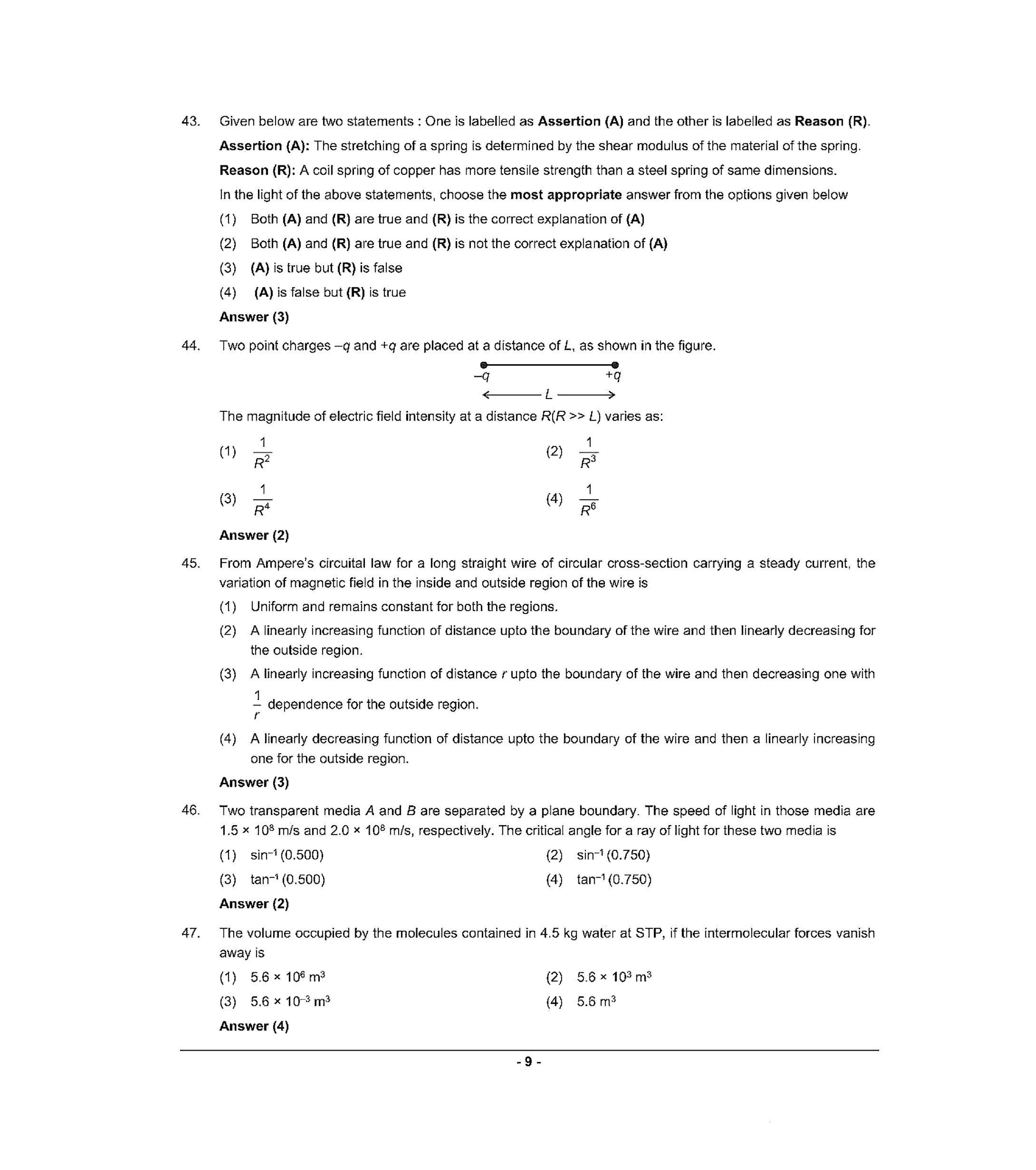 NEET Q2 2022 Question Paper - Page 8