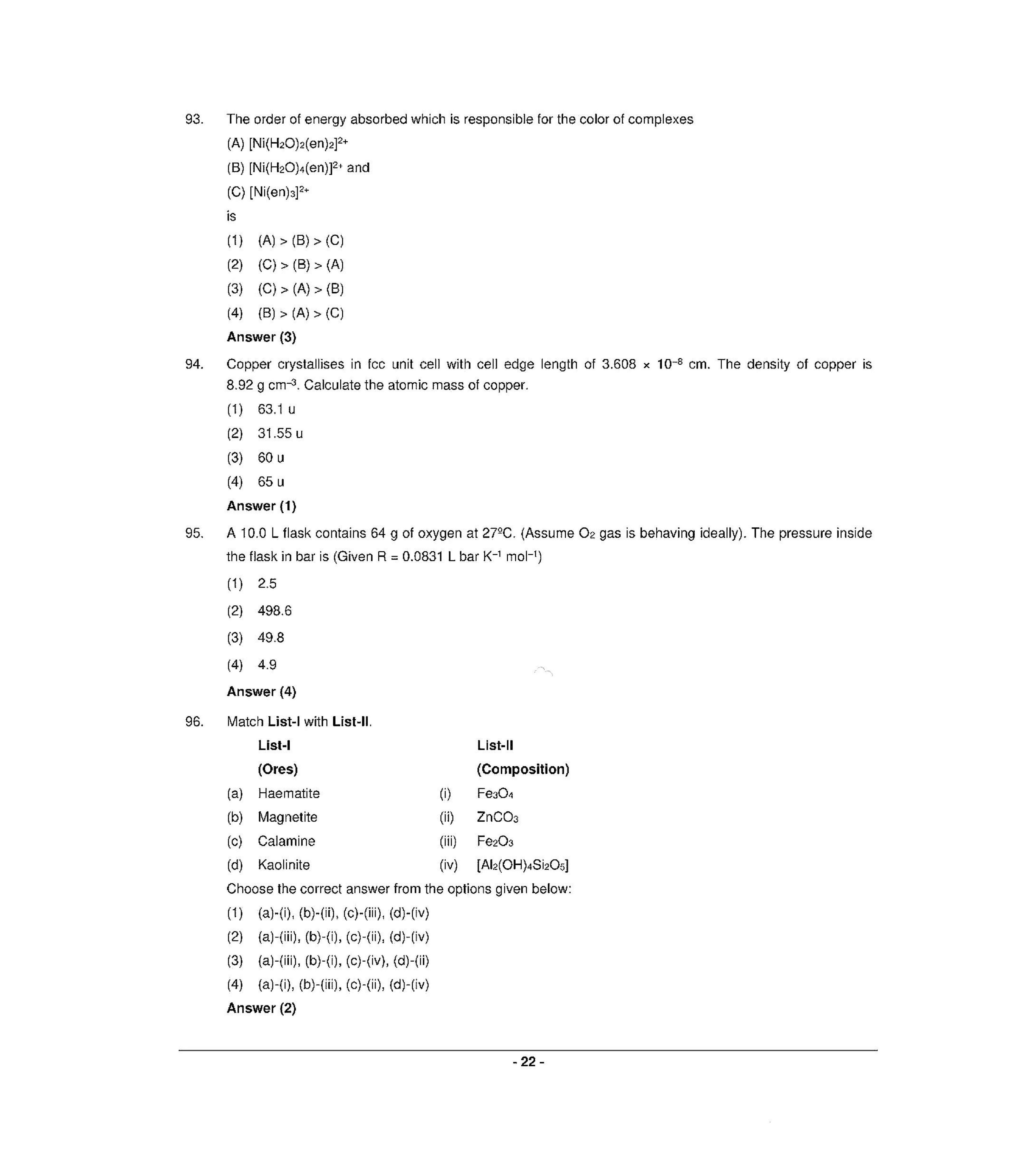 NEET Q2 2022 Question Paper - Page 21