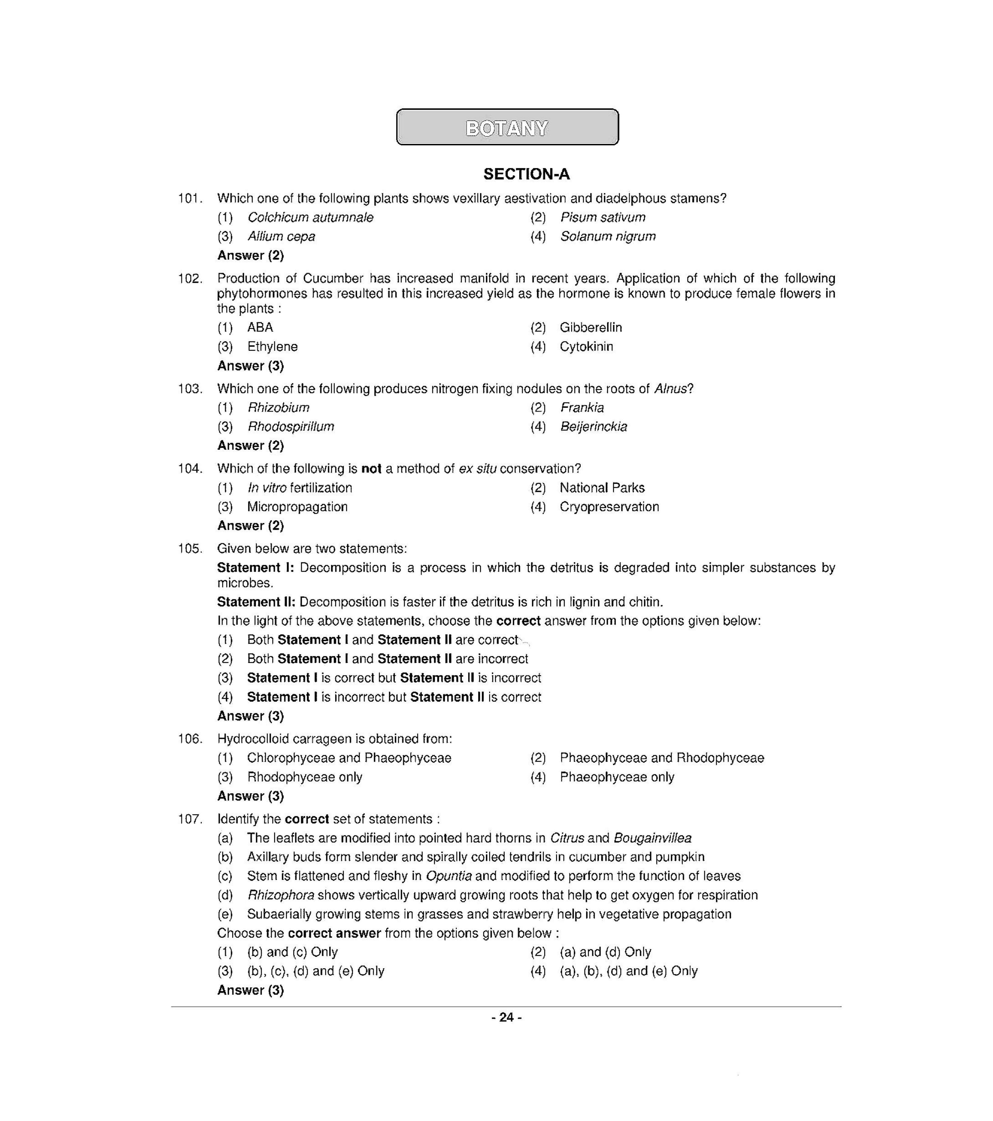 NEET Q2 2022 Question Paper - Page 23