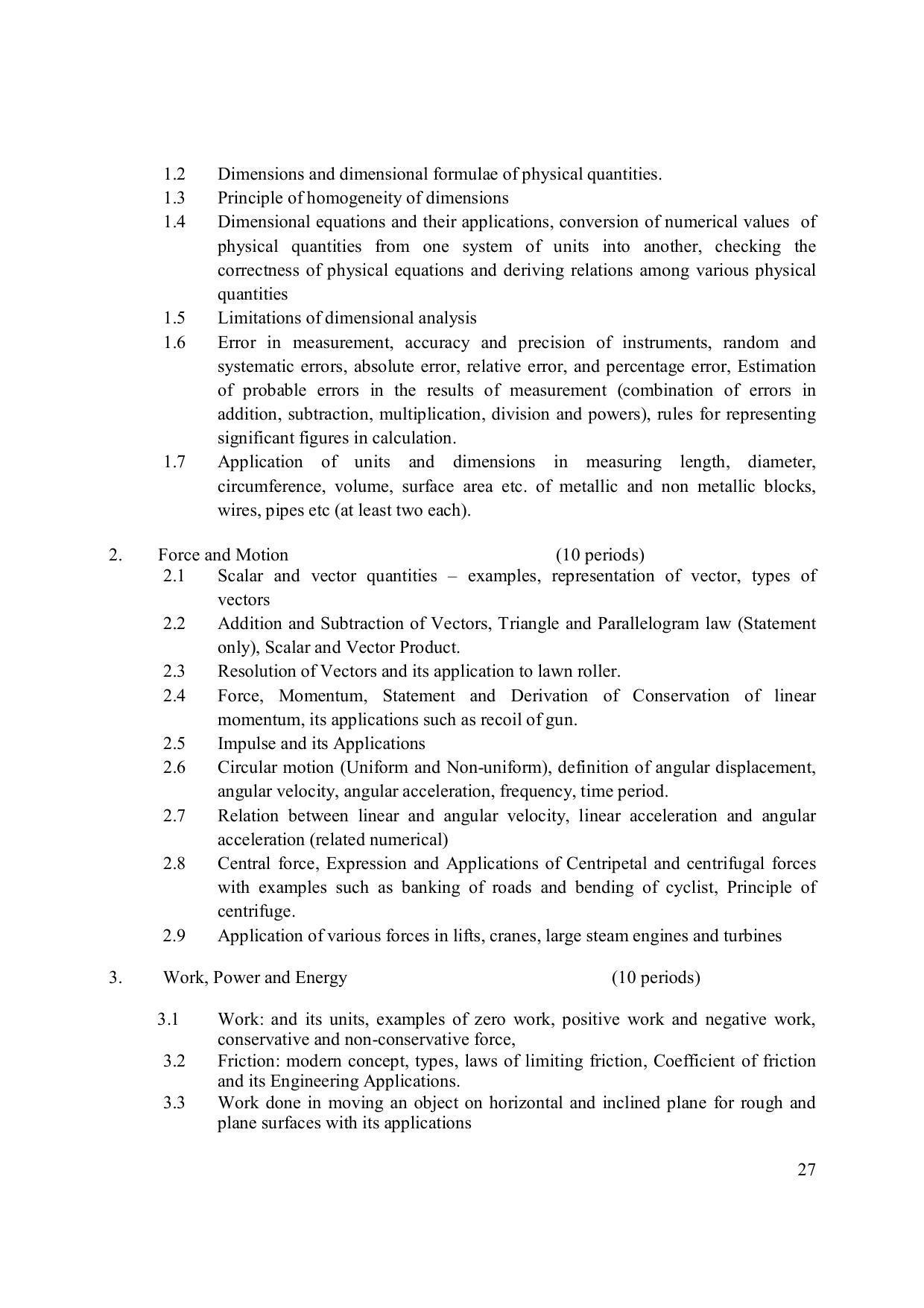 EFFECTIVE FROM JULY 2019-20 - SIX SEMESTER DIPLOMA COURSE IN ELECTRONICS ENGINEERING (MODERN CONSUMER ELECTRONICS APPLIANCE) - Page 32