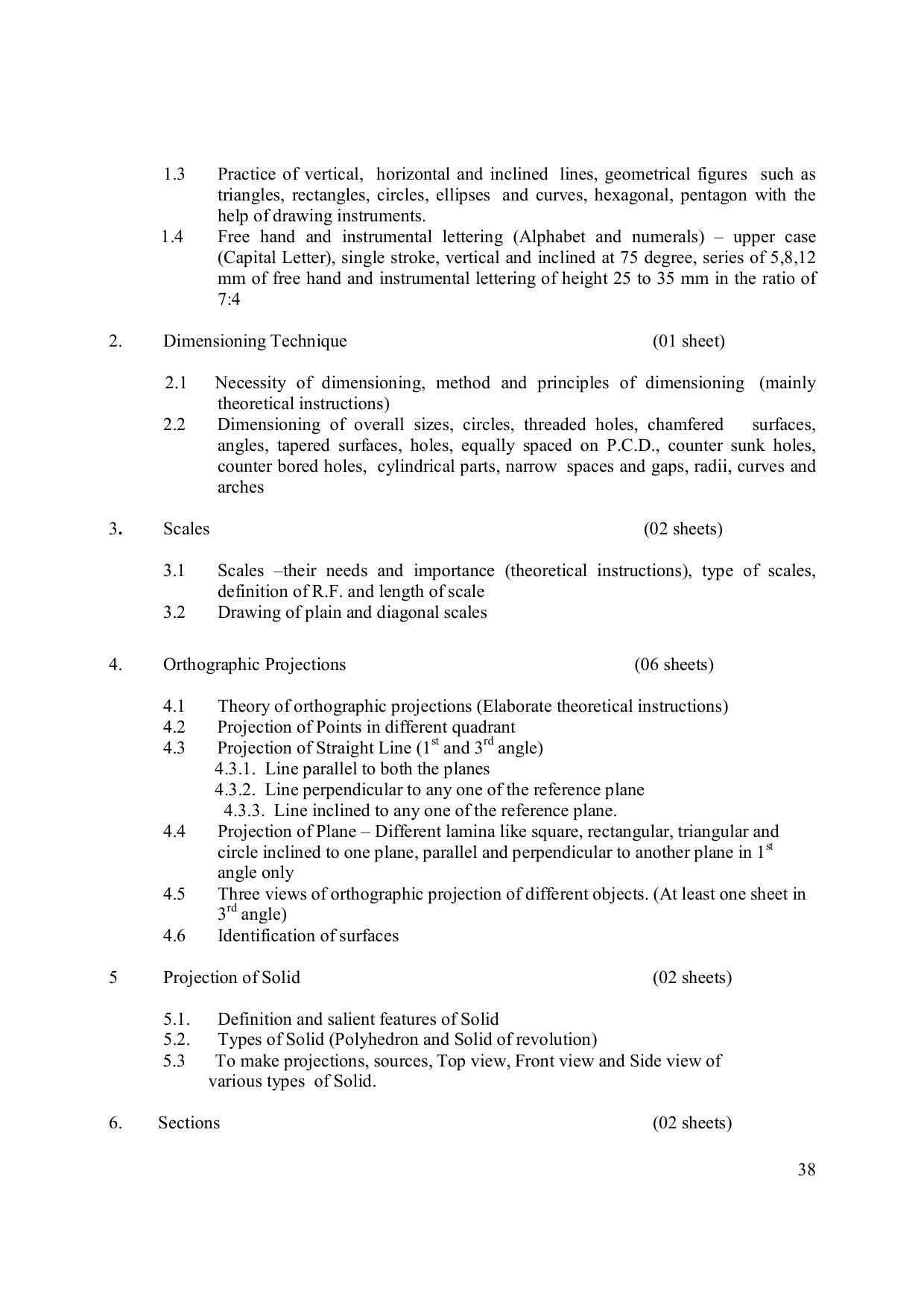EFFECTIVE FROM JULY 2019-20 - SIX SEMESTER DIPLOMA COURSE IN ELECTRONICS ENGINEERING (MODERN CONSUMER ELECTRONICS APPLIANCE) - Page 43