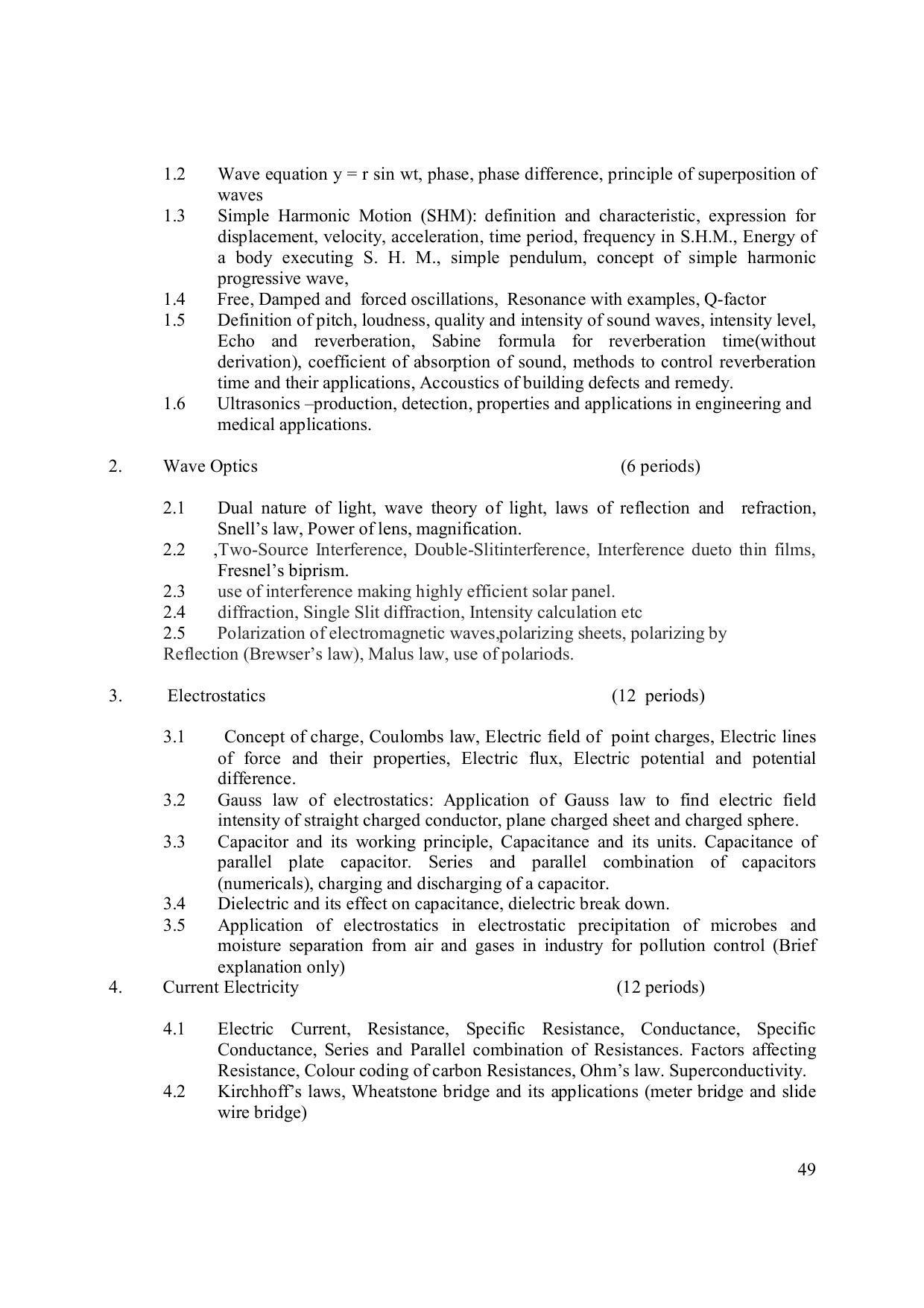 EFFECTIVE FROM JULY 2019-20 - SIX SEMESTER DIPLOMA COURSE IN ELECTRONICS ENGINEERING (MODERN CONSUMER ELECTRONICS APPLIANCE) - Page 54
