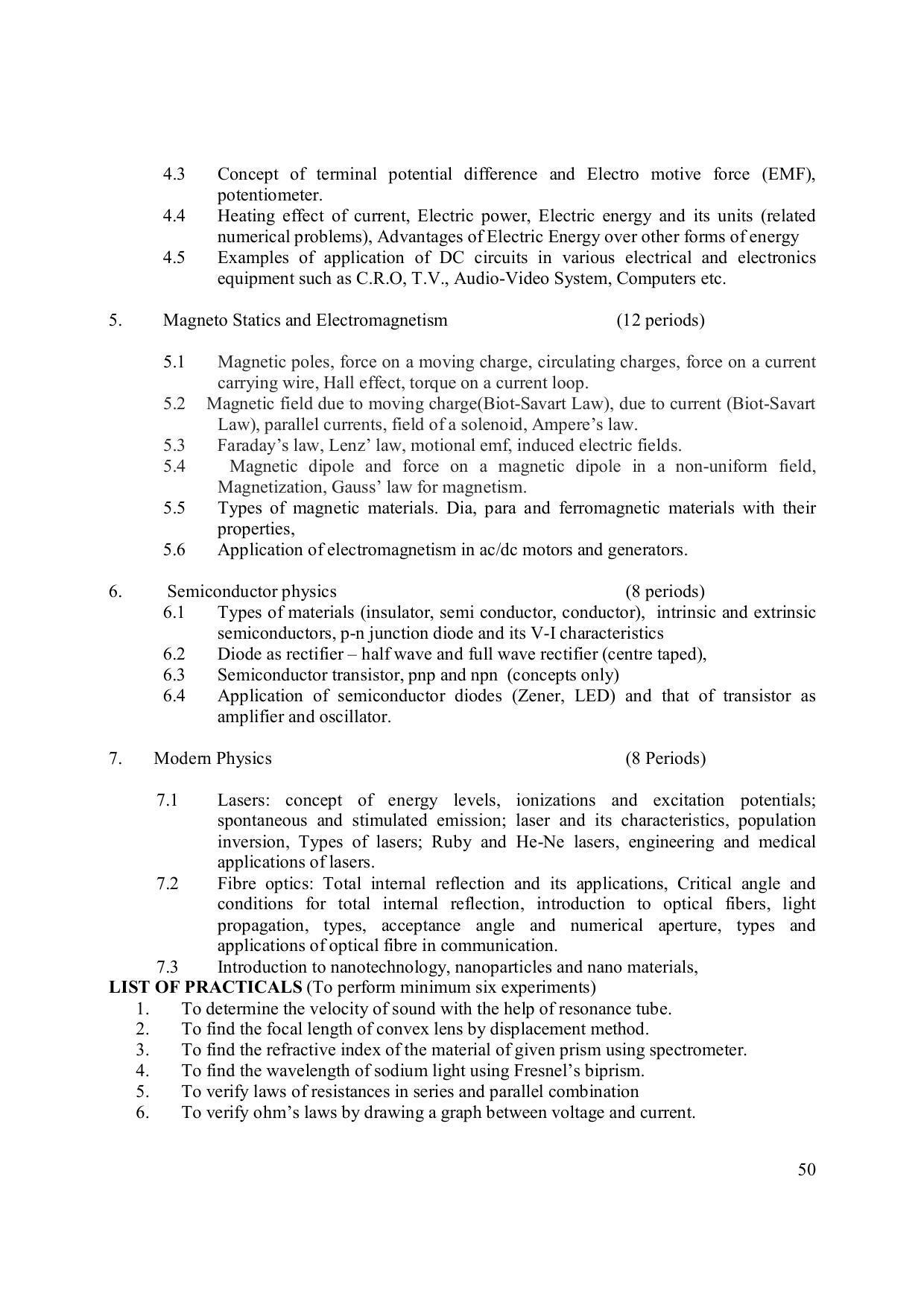 EFFECTIVE FROM JULY 2019-20 - SIX SEMESTER DIPLOMA COURSE IN ELECTRONICS ENGINEERING (MODERN CONSUMER ELECTRONICS APPLIANCE) - Page 55