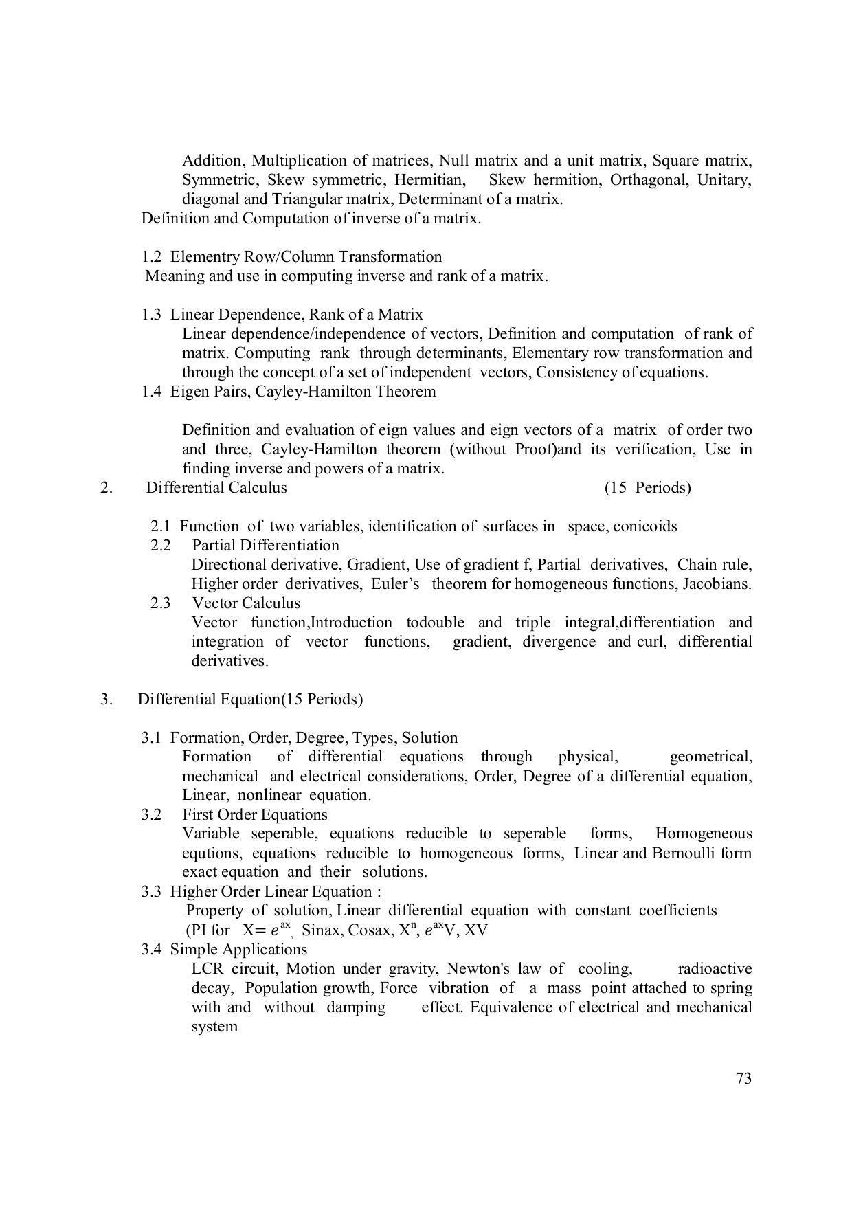 EFFECTIVE FROM JULY 2019-20 - SIX SEMESTER DIPLOMA COURSE IN ELECTRONICS ENGINEERING (MODERN CONSUMER ELECTRONICS APPLIANCE) - Page 78
