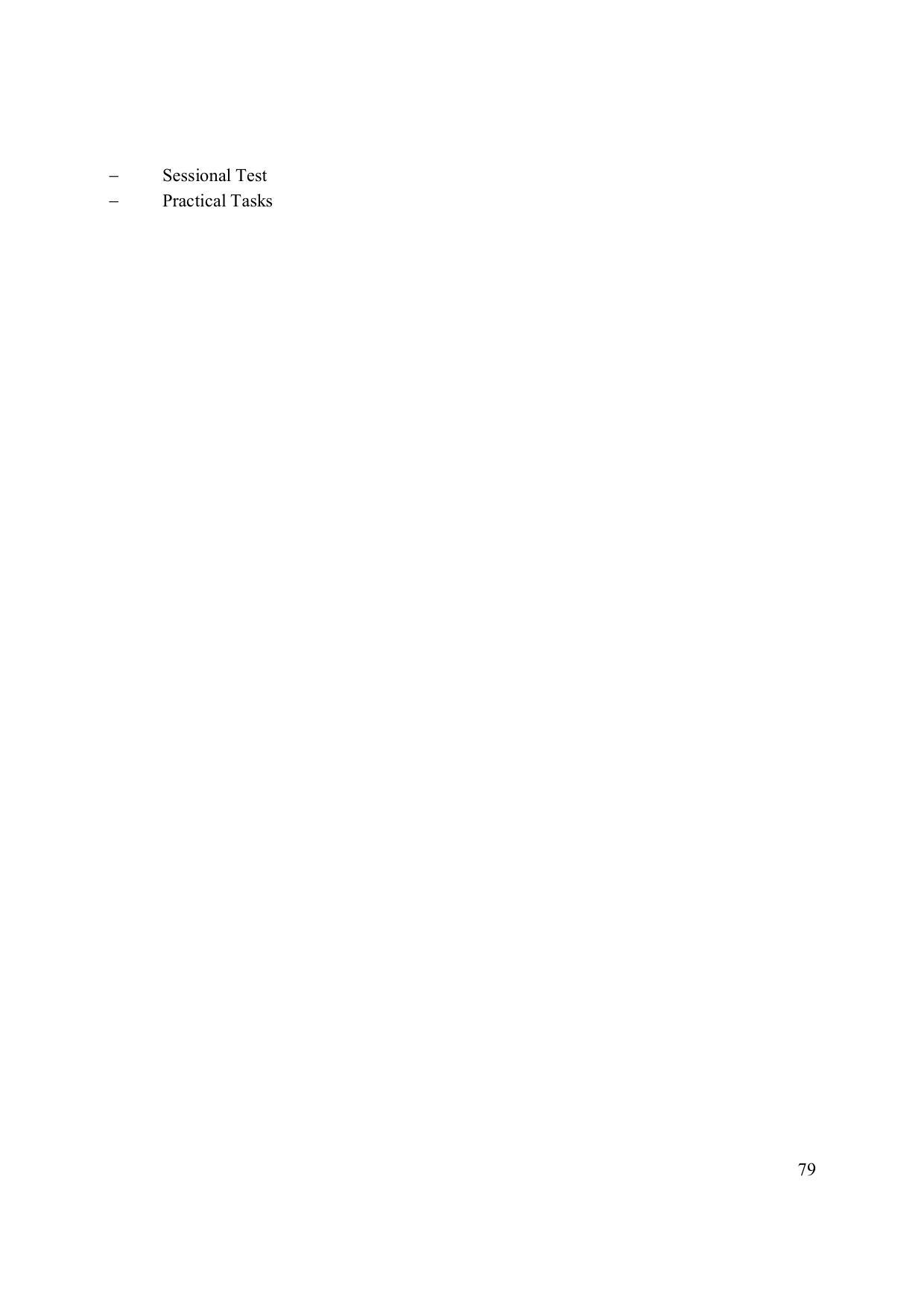EFFECTIVE FROM JULY 2019-20 - SIX SEMESTER DIPLOMA COURSE IN ELECTRONICS ENGINEERING (MODERN CONSUMER ELECTRONICS APPLIANCE) - Page 84