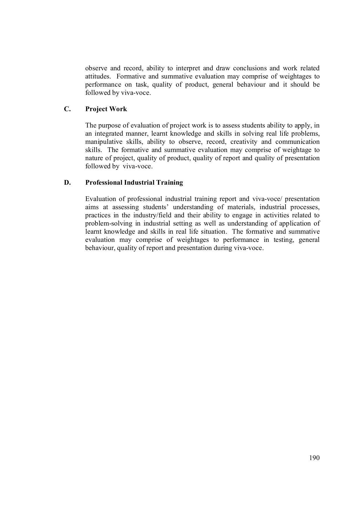 EFFECTIVE FROM JULY 2019-20 - SIX SEMESTER DIPLOMA COURSE IN ELECTRONICS ENGINEERING (MODERN CONSUMER ELECTRONICS APPLIANCE) - Page 195