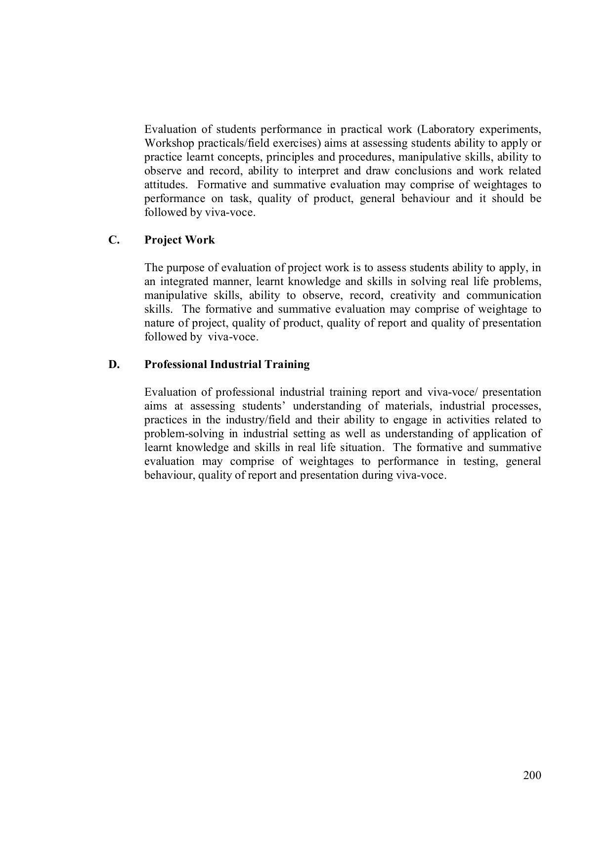 EFFECTIVE FROM JULY 2019-20 - SIX SEMESTER DIPLOMA COURSE IN ELECTRONICS ENGINEERING (MODERN CONSUMER ELECTRONICS APPLIANCE) - Page 205