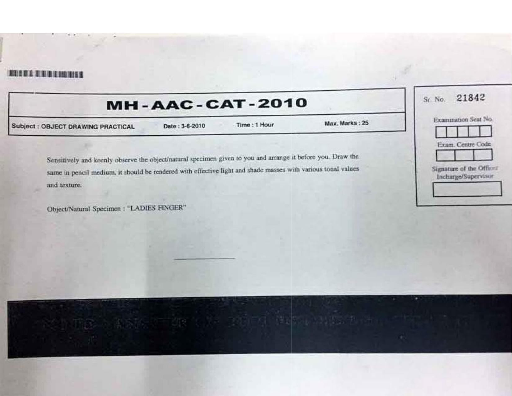 MH AAC CET 2010,2011, 2012, 2013, 2014, 2015, 2016, 2017 Question Paper - Page 11