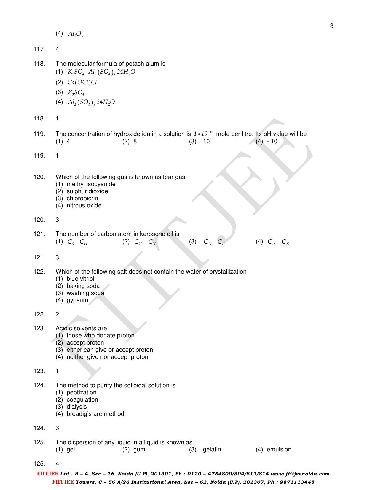 Uttar Pradesh NTSE 2017 SAT Question Papers - Page 3