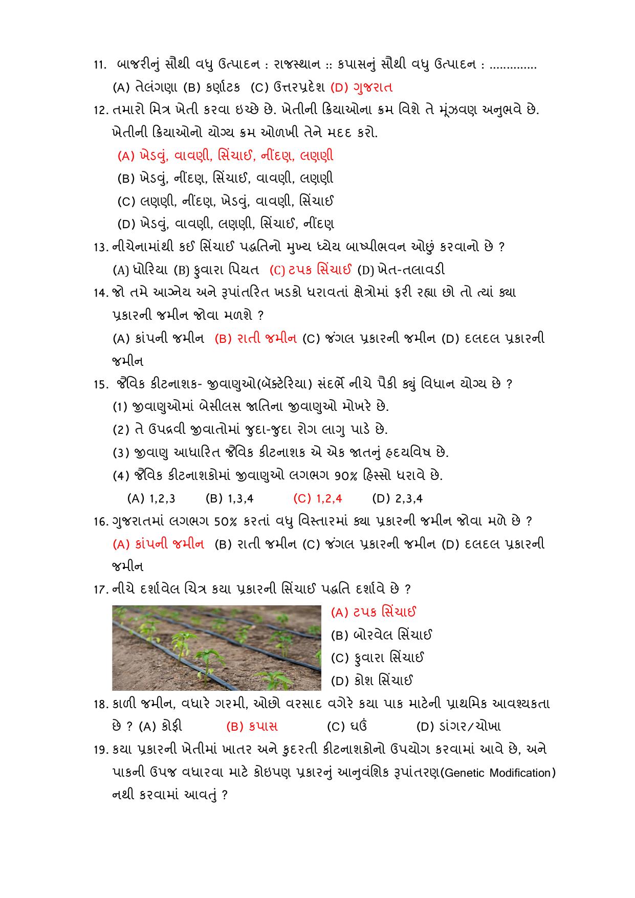 Gujarat Board Class 8 Question Paper - Social Science - Page 25