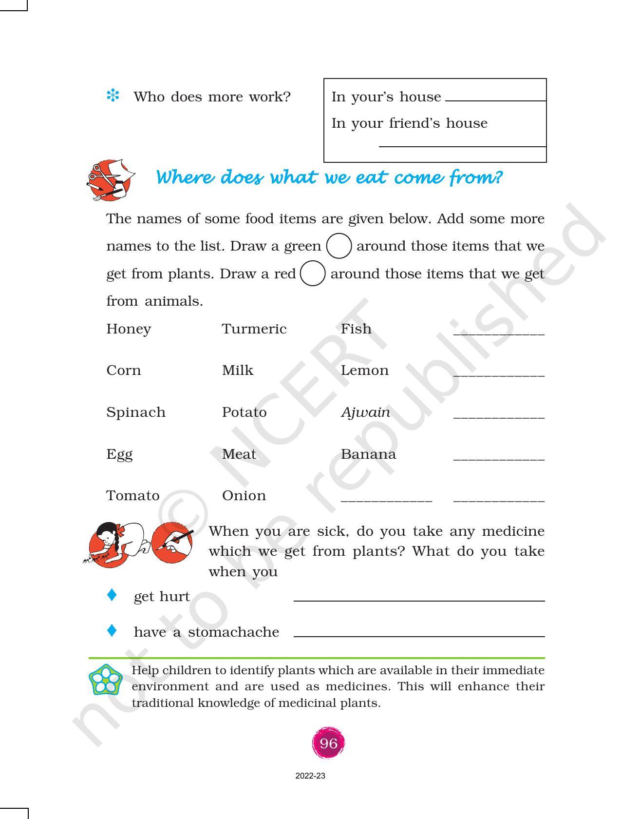 NCERT Book for Class 3 EVS Chapter 14-The Story of Food - Page 3