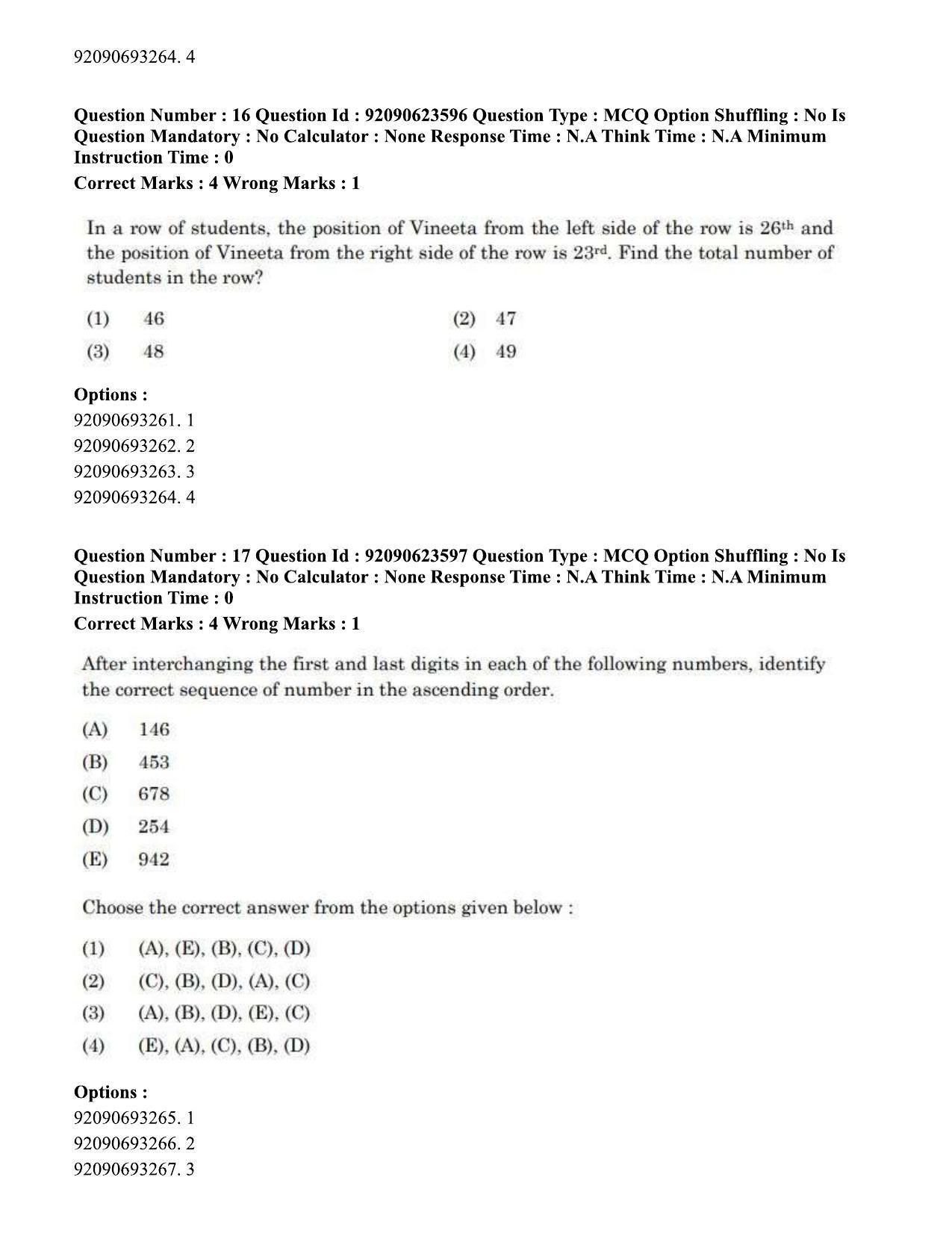 CUET PG 2023: HUQP21 – Social Work Eng - Shift 2 (24-06-2023) Question Paper - Page 17