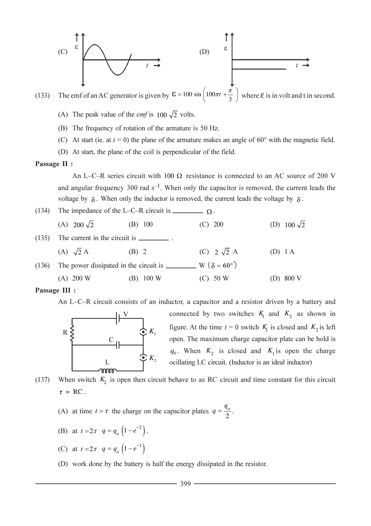 GSEB HSC Physics Question Paper (English Medium) Chapter 14 - Page 50