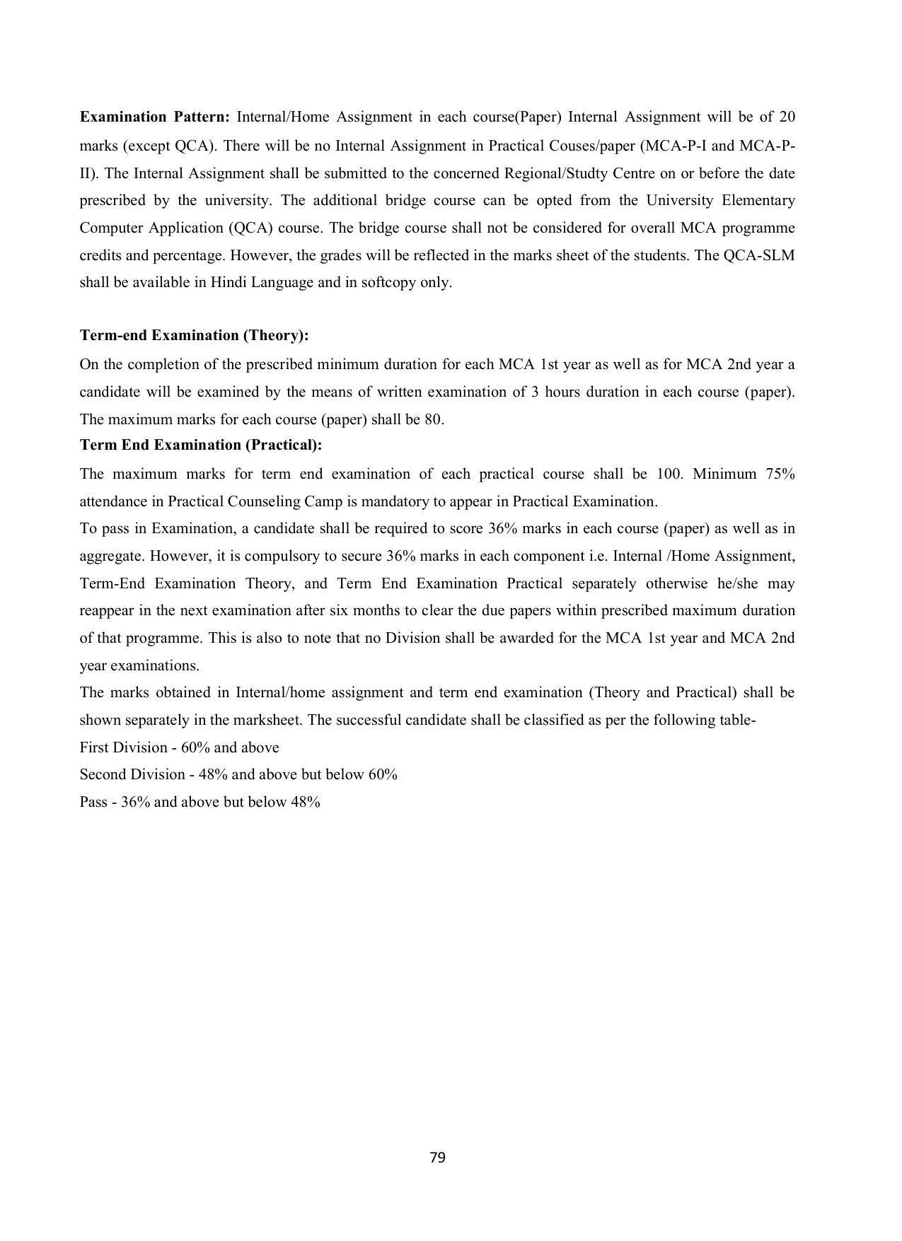 Vardhaman Mahaveer Open University (VMOU) Kota Prospectus 2021-22 - Page 79