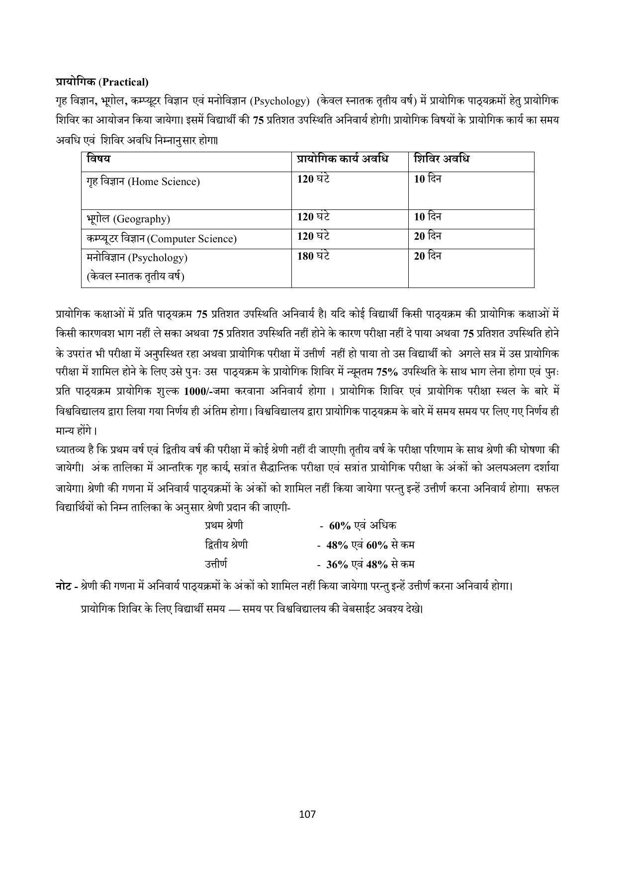 Vardhaman Mahaveer Open University (VMOU) Kota Prospectus 2021-22 - Page 107