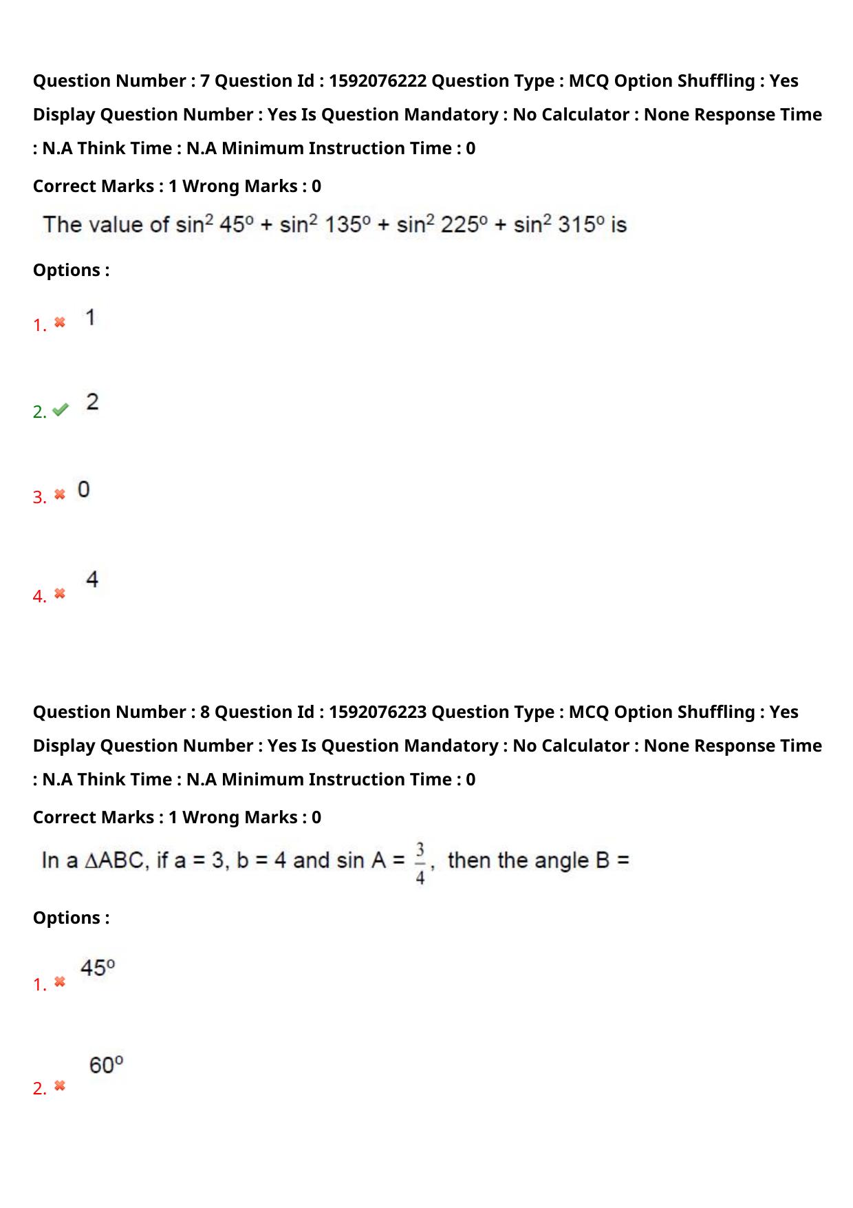 TS ECET 2023 Mining Engineering Question Paper - Page 7