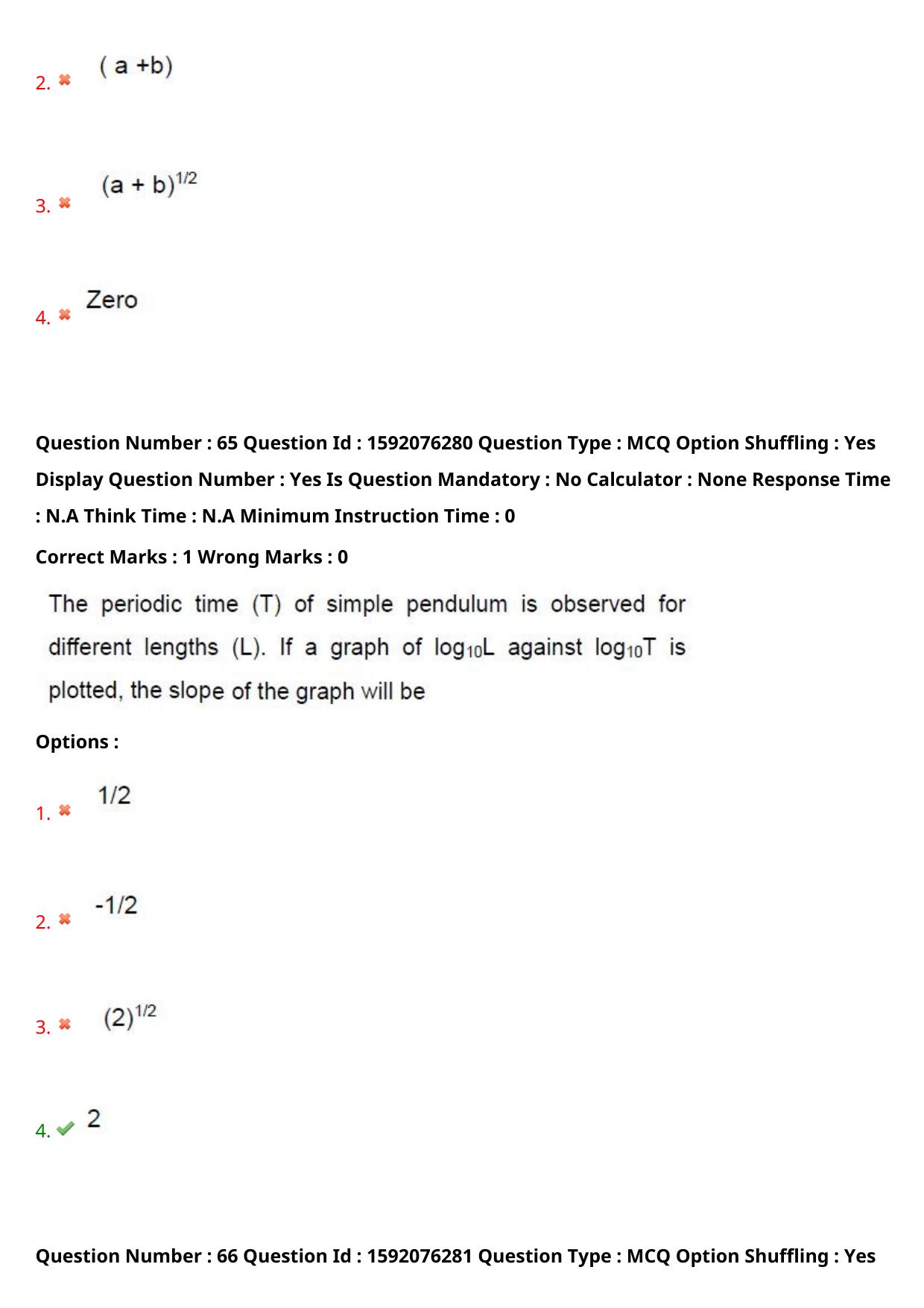 TS ECET 2023 Mining Engineering Question Paper - Page 46