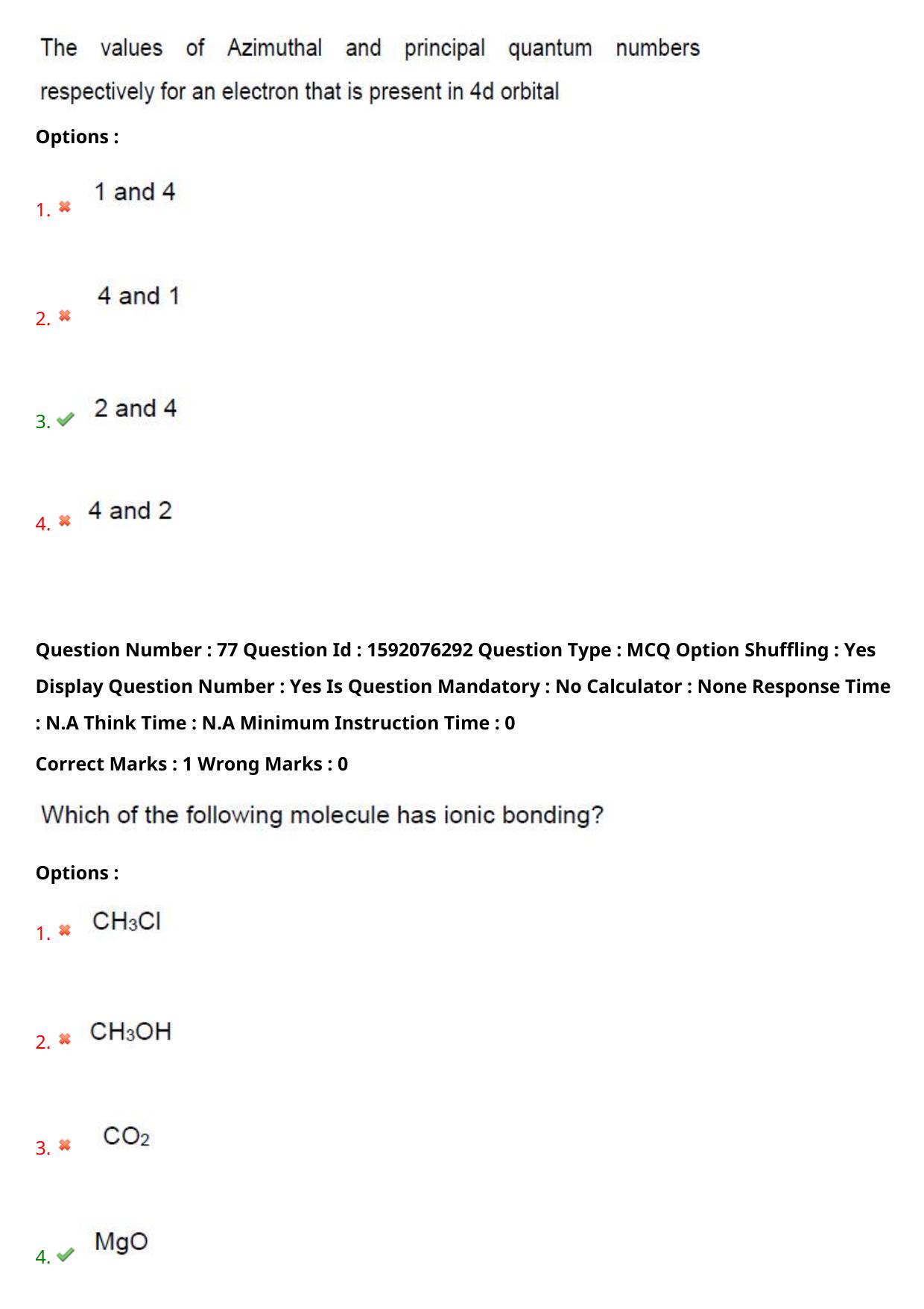 TS ECET 2023 Mining Engineering Question Paper - Page 54