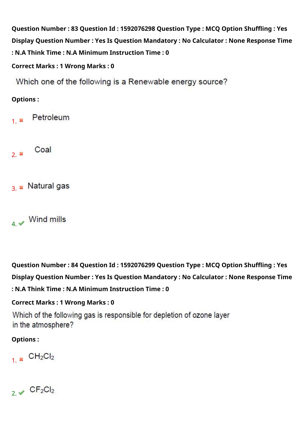 TS ECET 2023 Mining Engineering Question Paper - Page 58