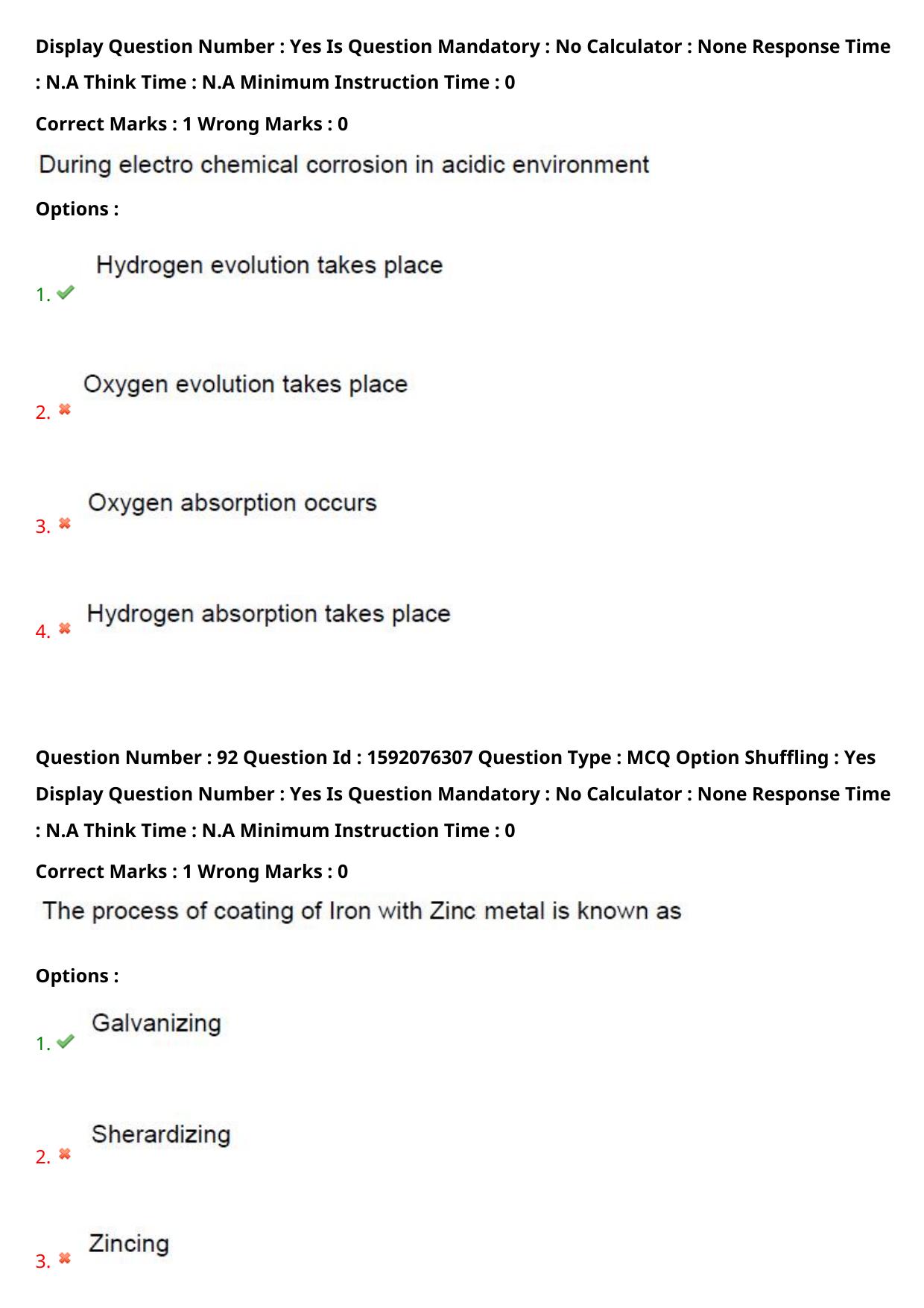 TS ECET 2023 Mining Engineering Question Paper - Page 63