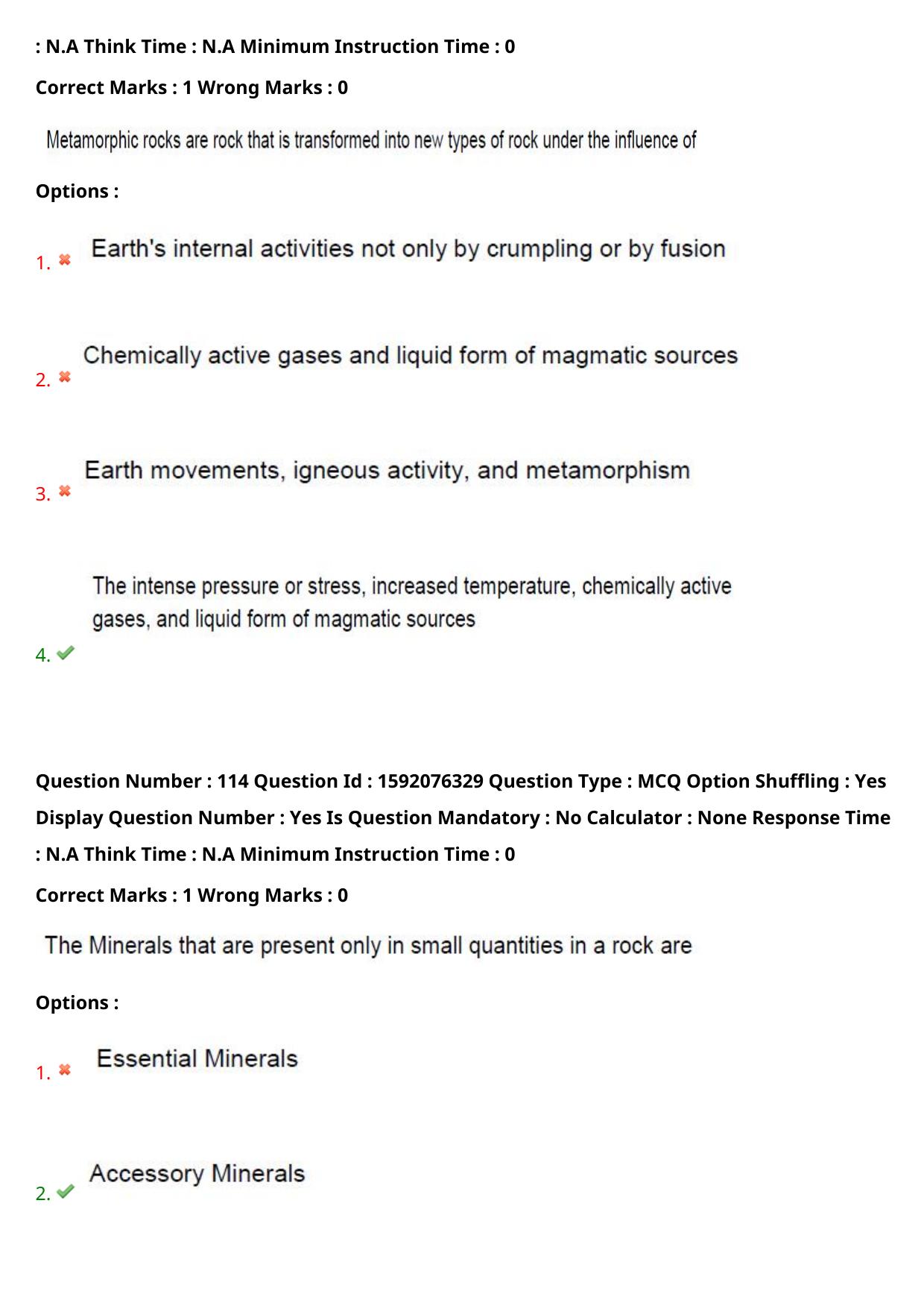 TS ECET 2023 Mining Engineering Question Paper - Page 77