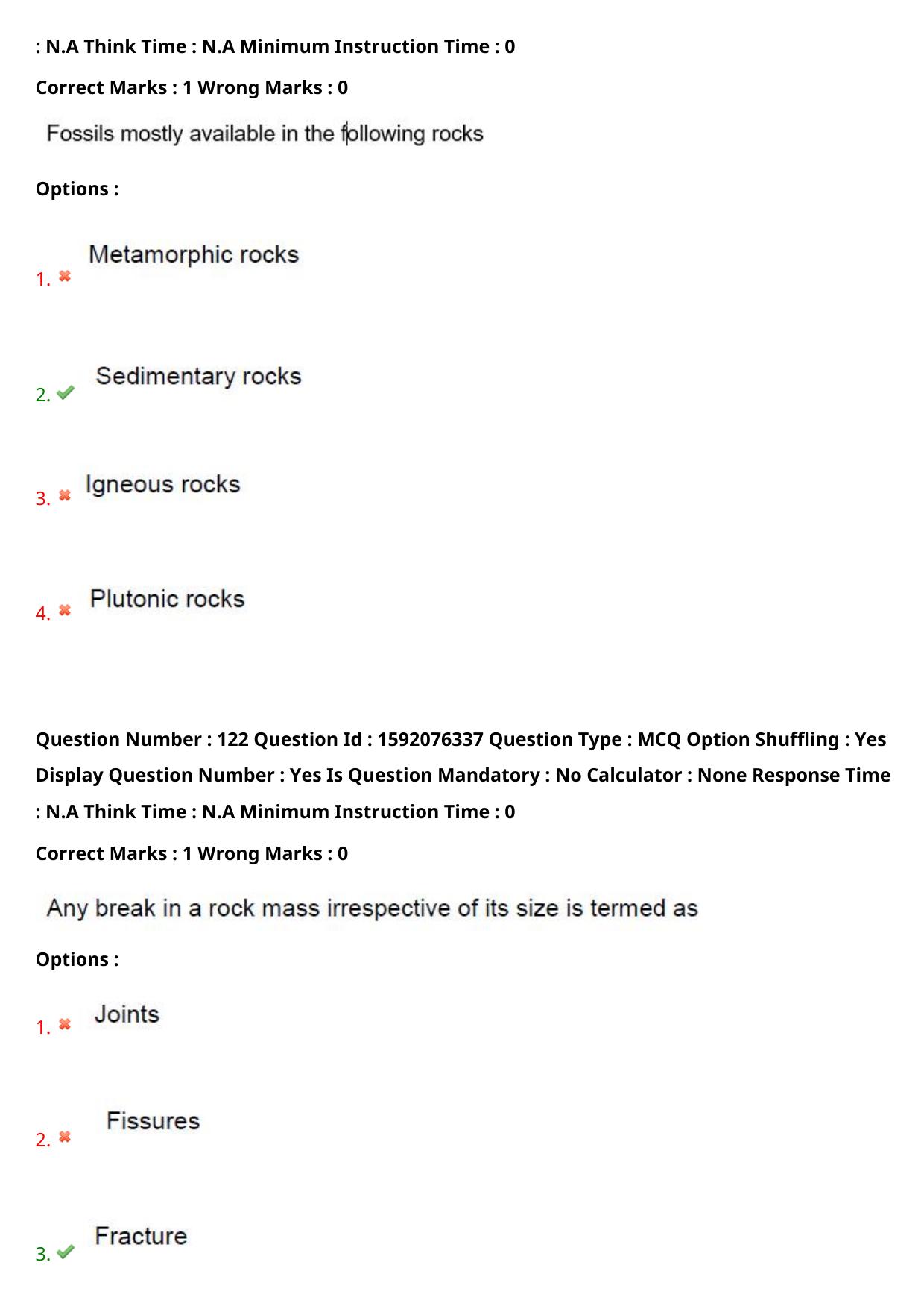 TS ECET 2023 Mining Engineering Question Paper - Page 82
