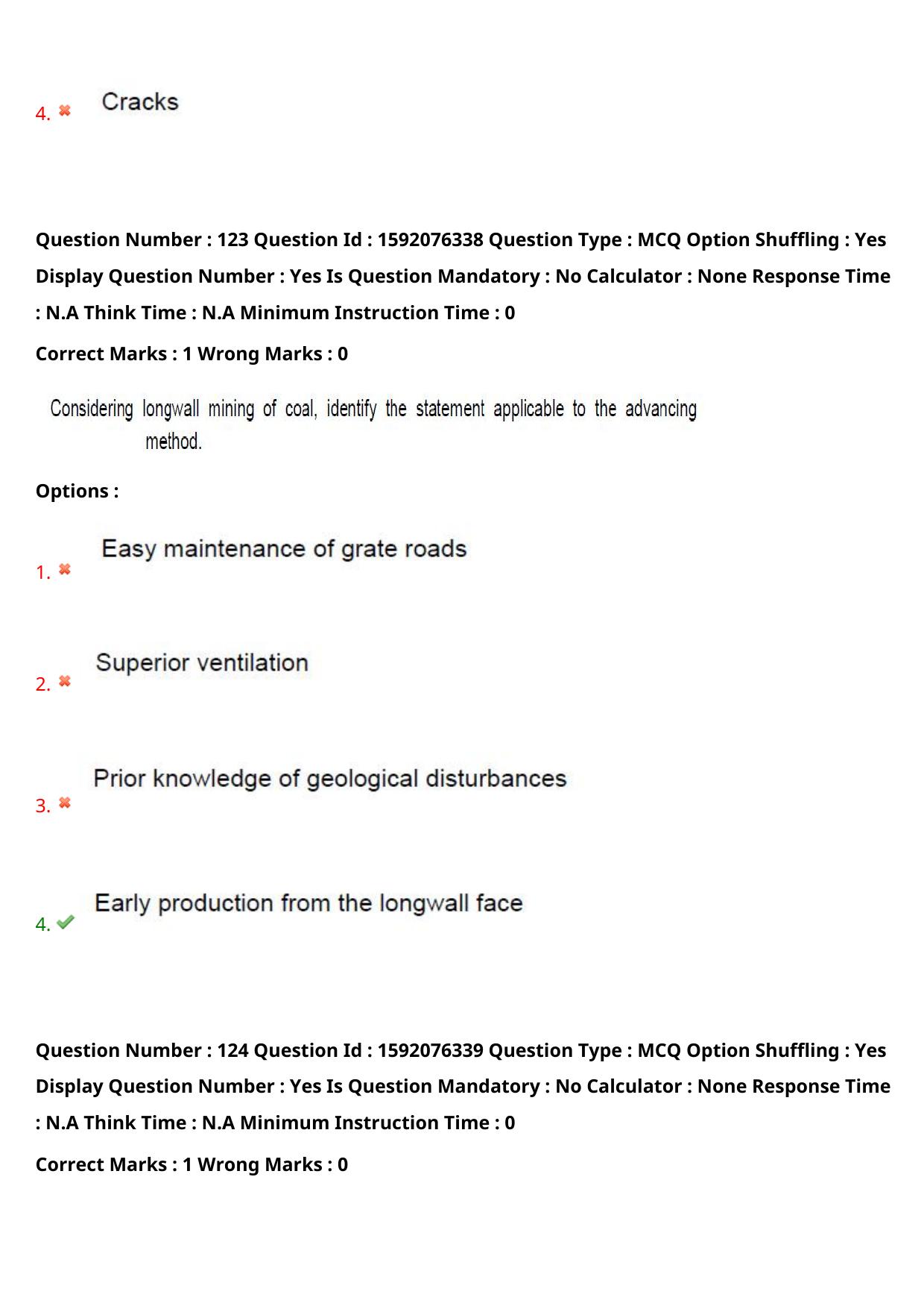 TS ECET 2023 Mining Engineering Question Paper - Page 83