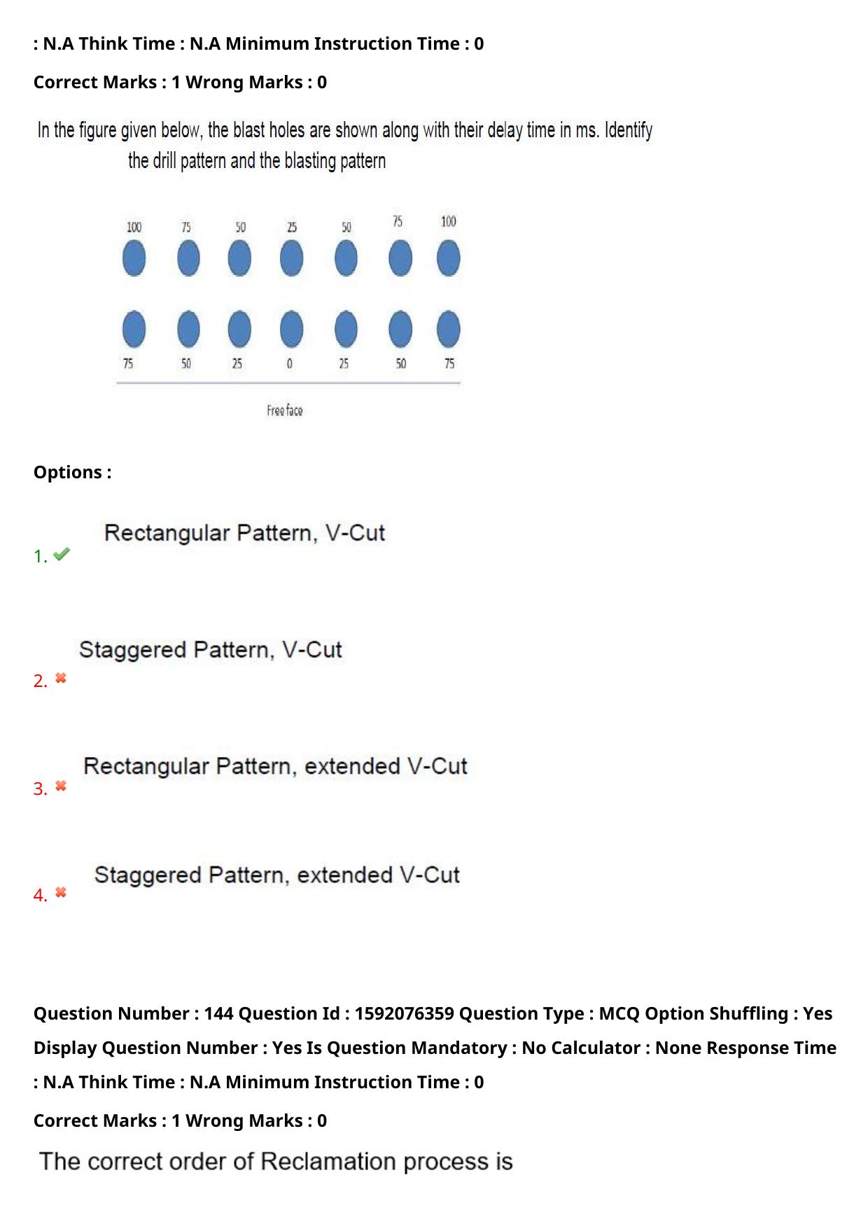 TS ECET 2023 Mining Engineering Question Paper - Page 96