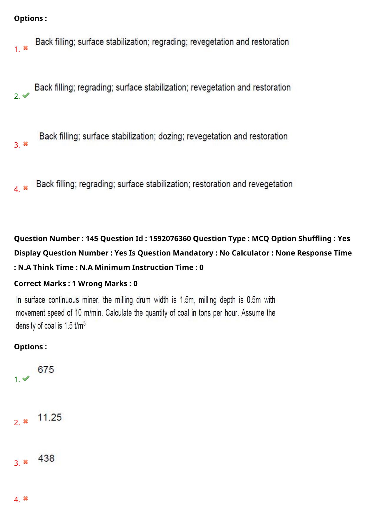 TS ECET 2023 Mining Engineering Question Paper - Page 97